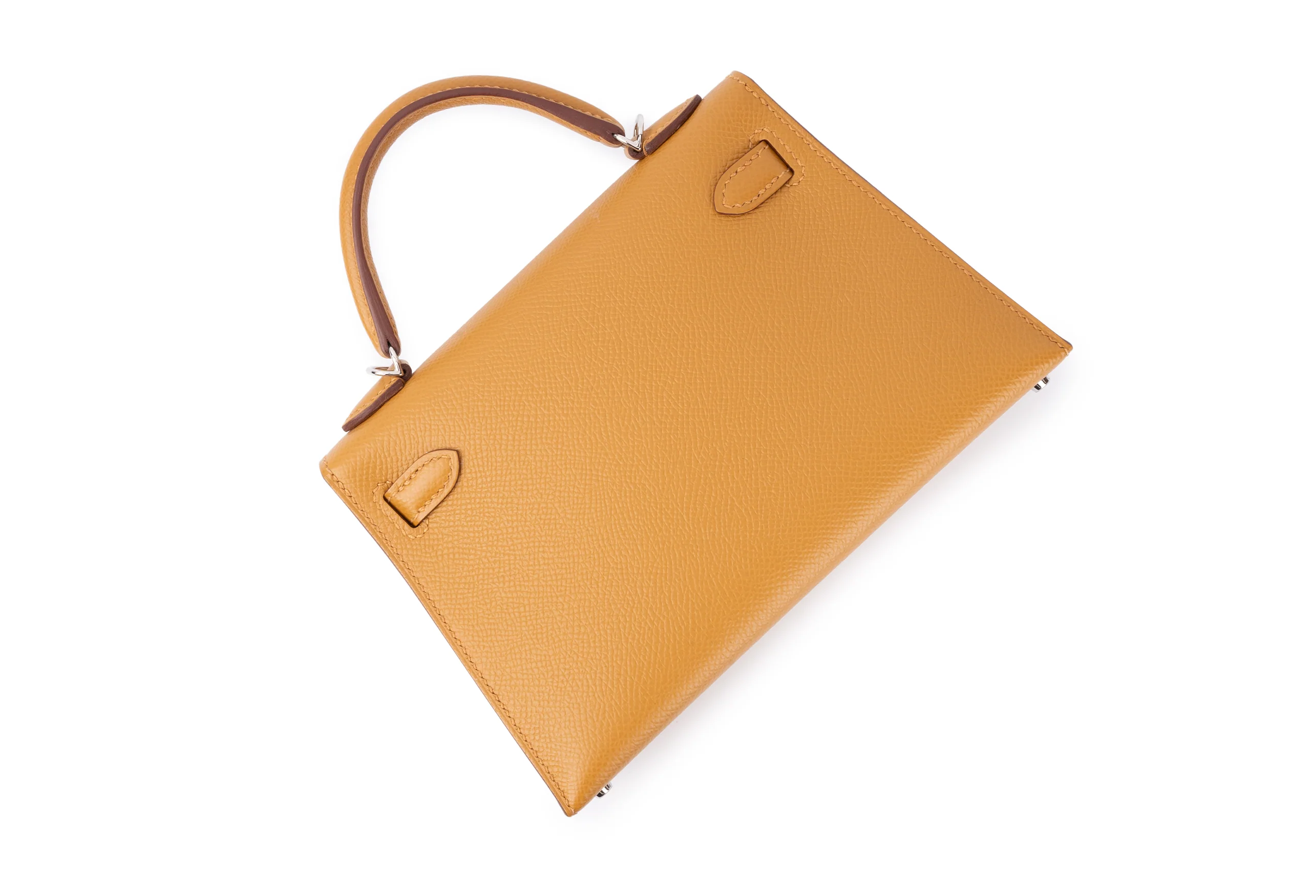 Hermès Mini Kelly 		Epsom	Sesame	PHW - Image 10