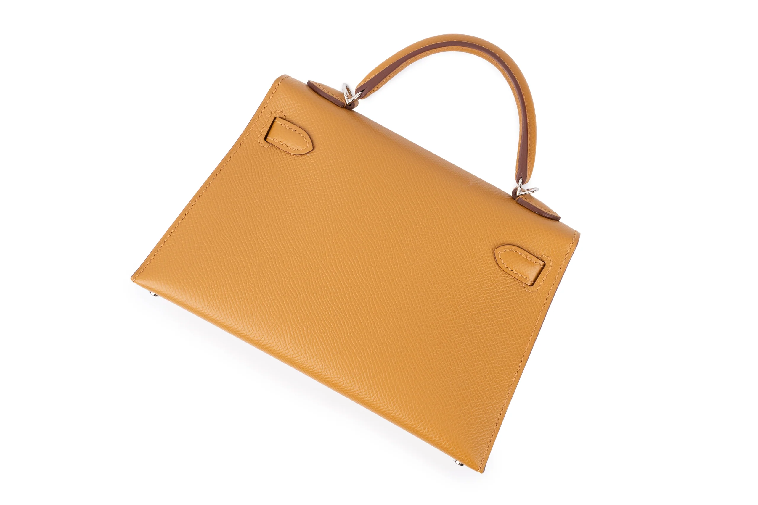 Hermès Mini Kelly 		Epsom	Sesame	PHW - Image 11