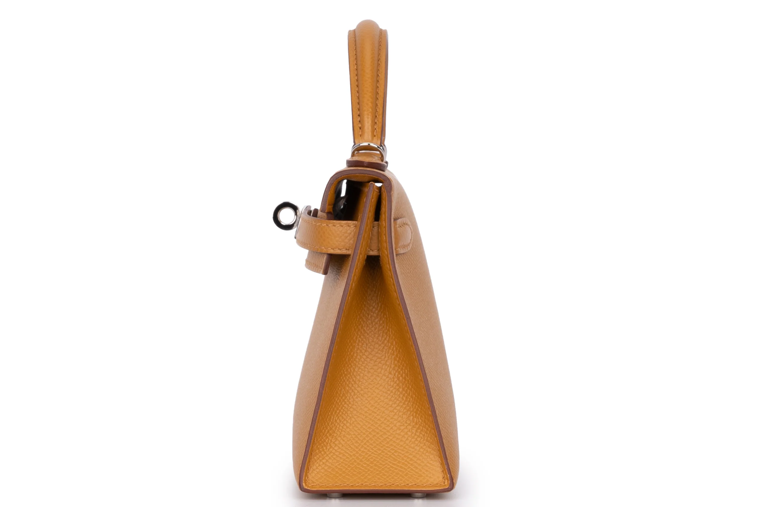 Hermès Mini Kelly 		Epsom	Sesame	PHW - Image 3