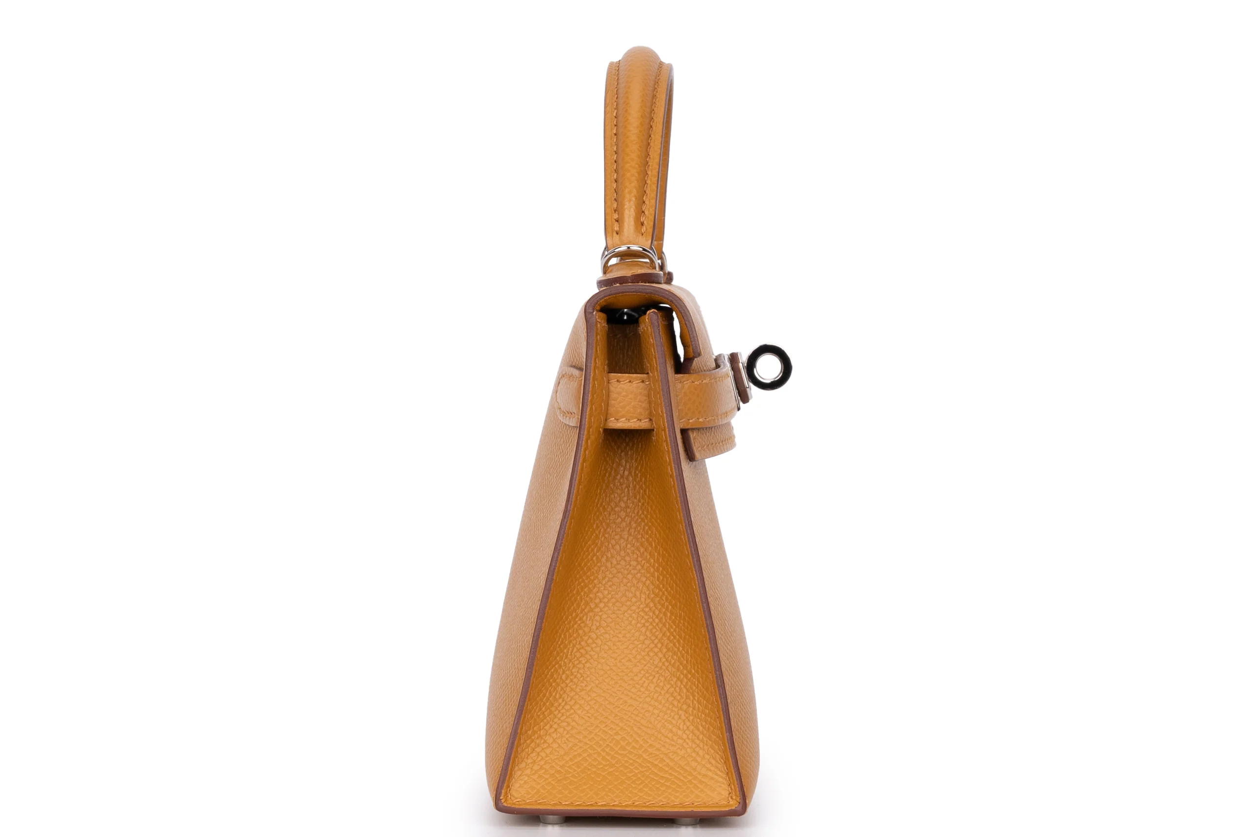 Hermès Mini Kelly 		Epsom	Sesame	PHW - Image 5