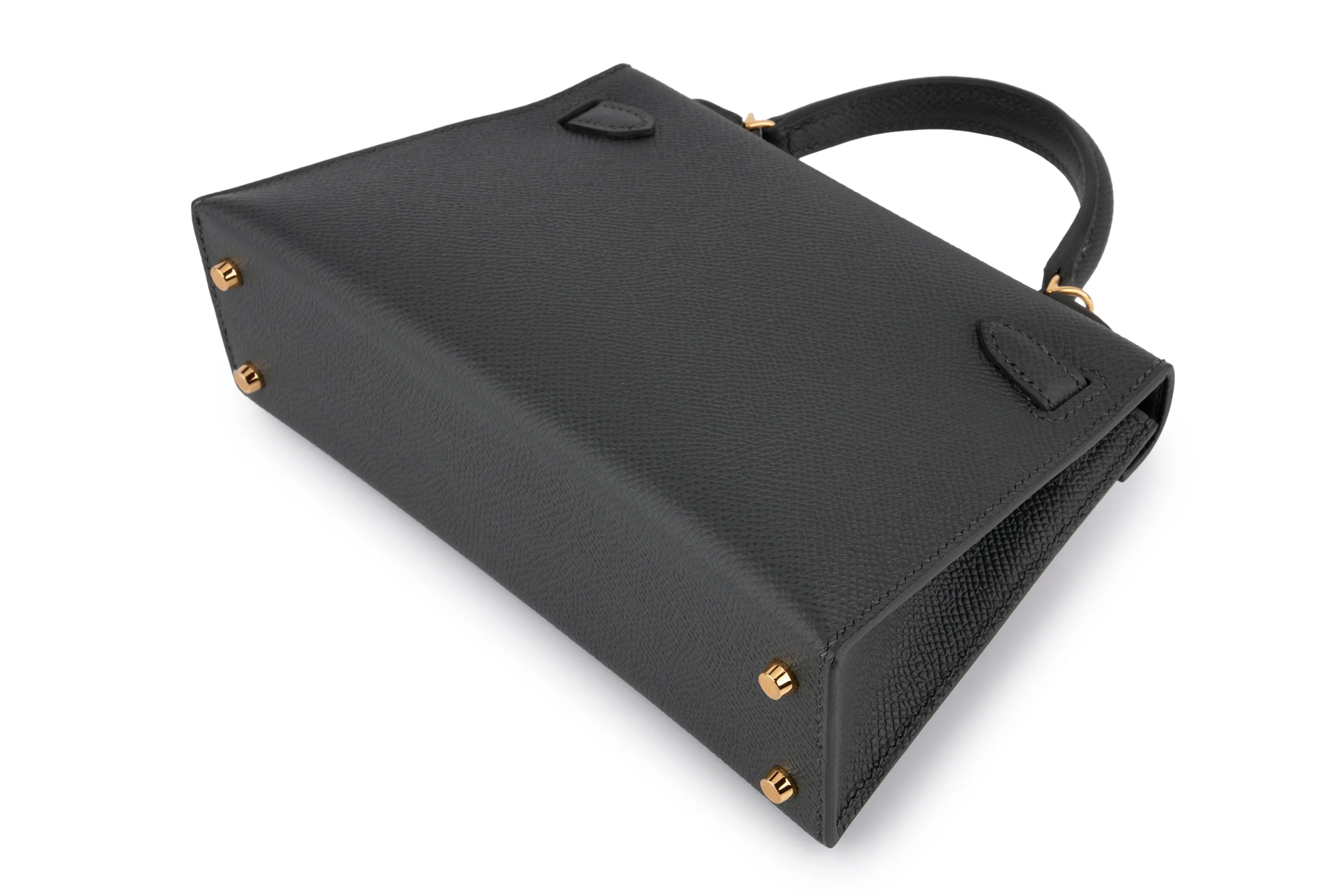 Hermès Mini Kelly		Epsom 	Vert Mangrove 	GHW - Image 13