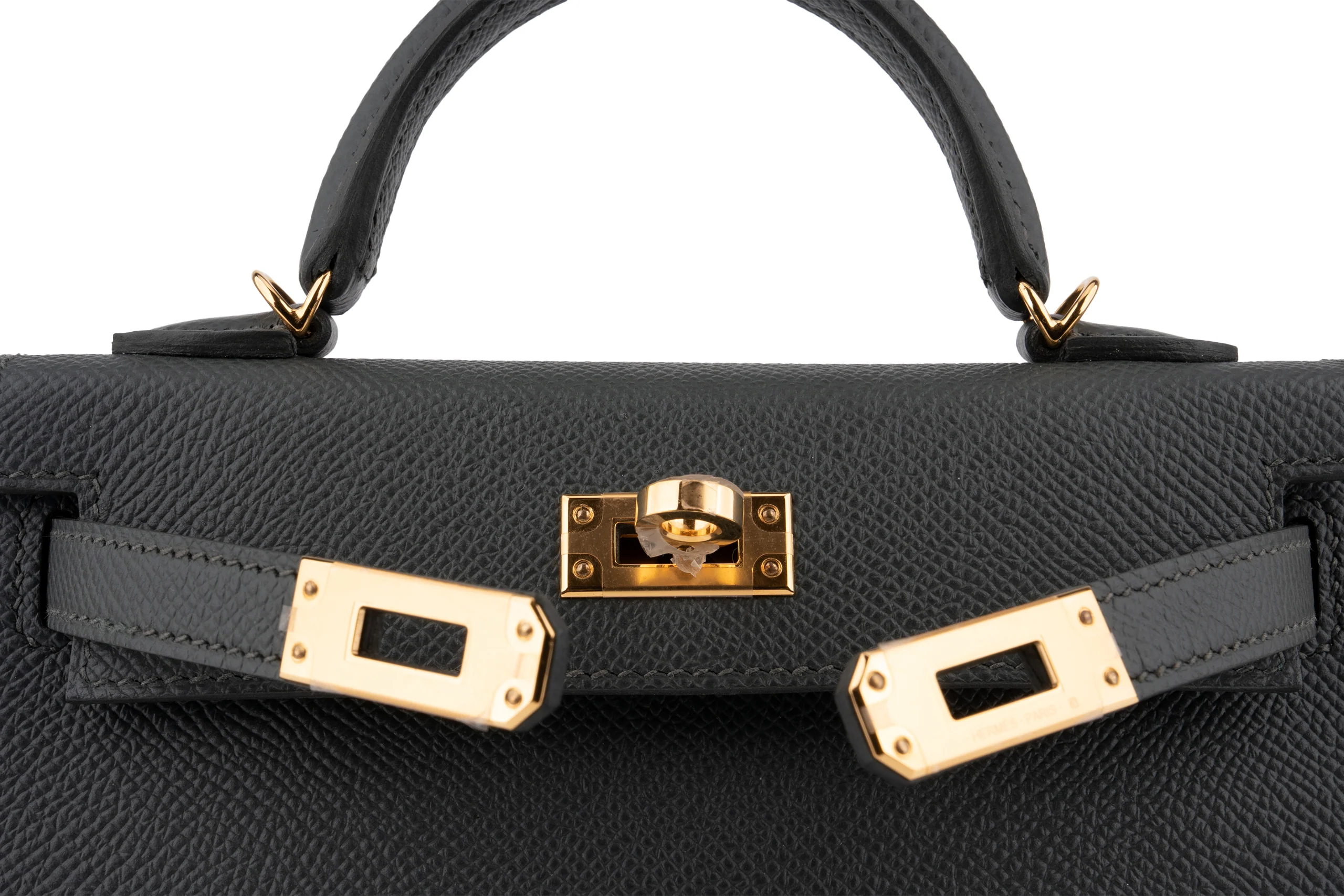 Hermès Mini Kelly		Epsom 	Vert Mangrove 	GHW - Image 8