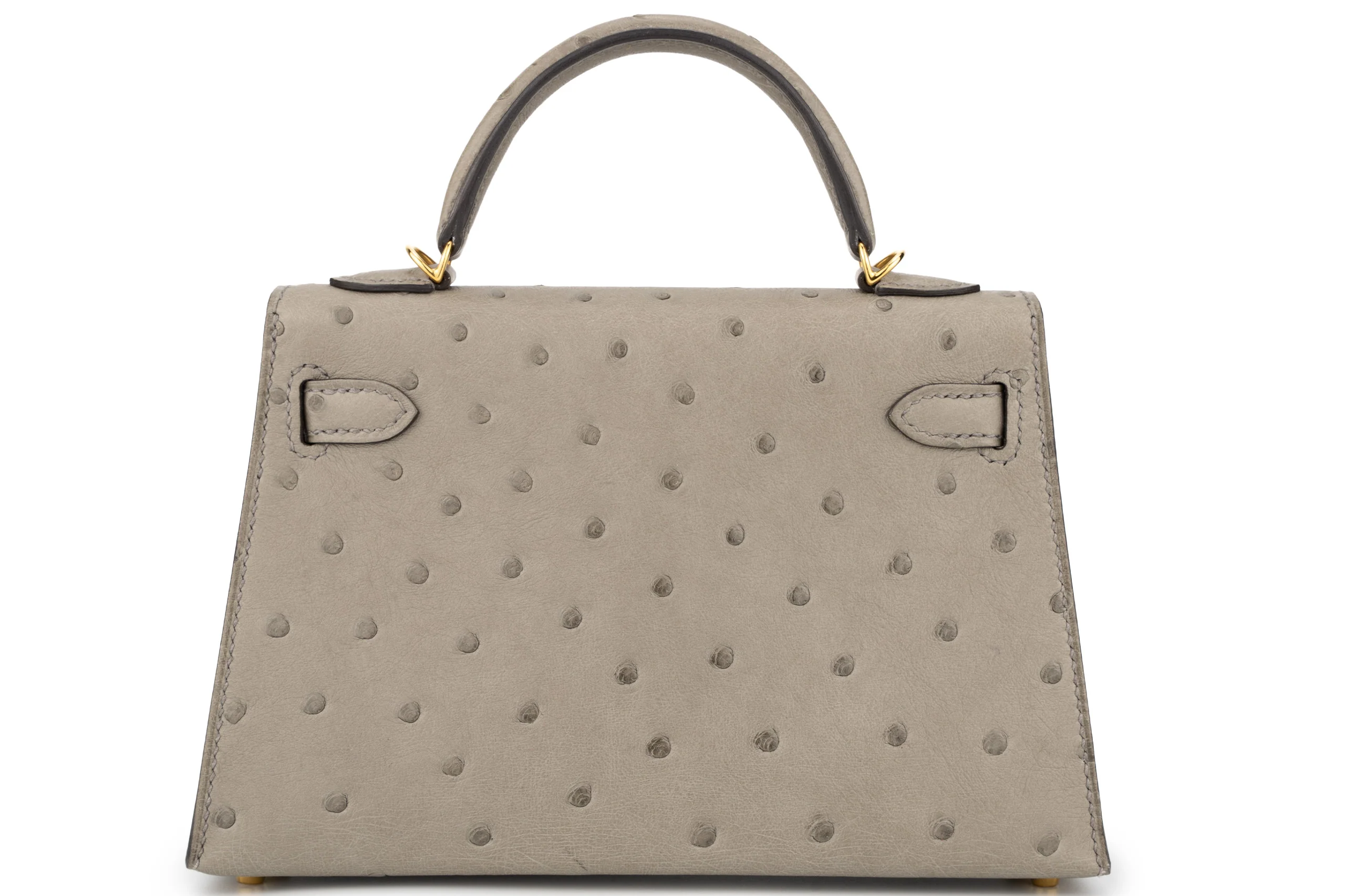 Hermès Mini Kelly Exotic Ostrich GHW - Image 5