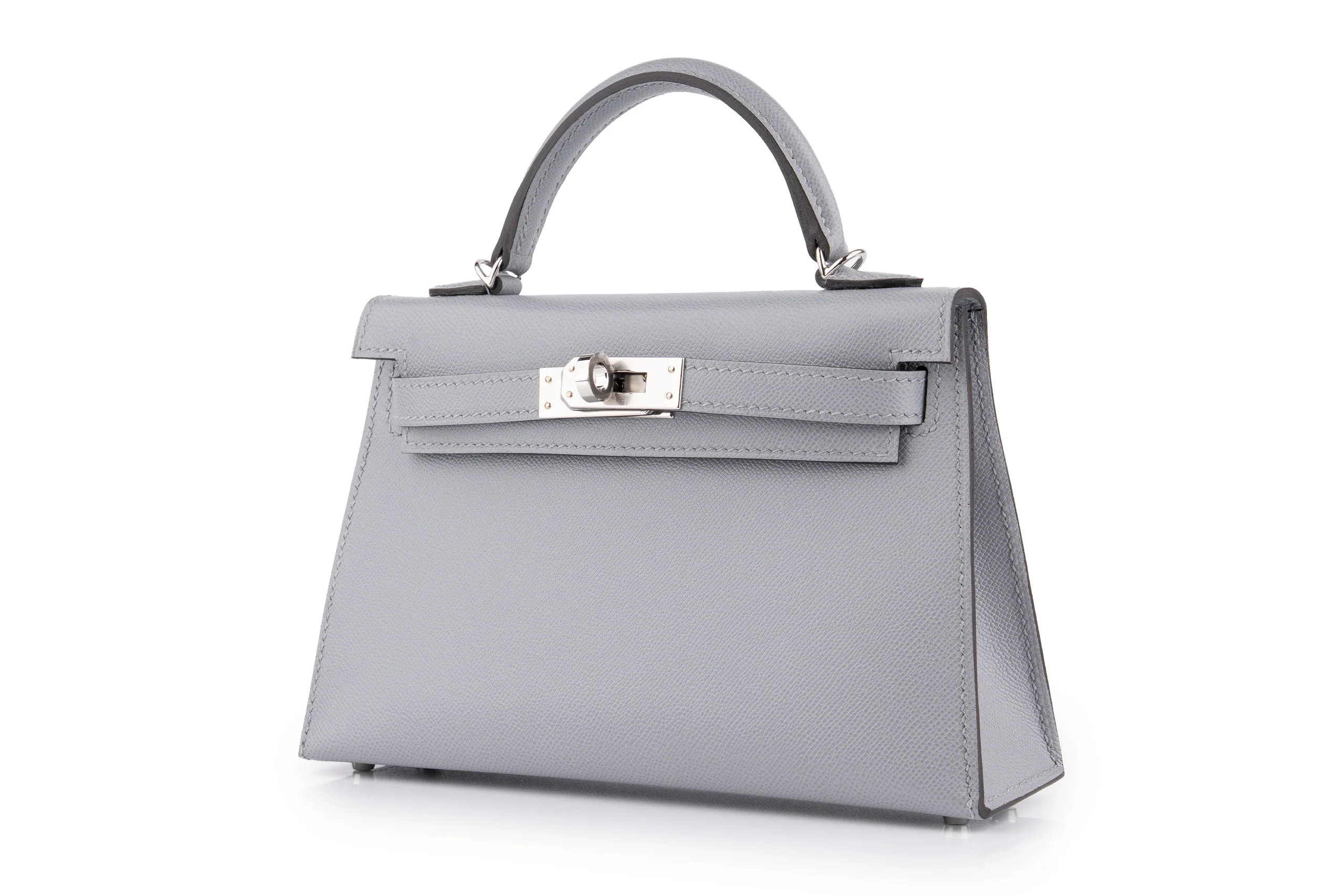 Hermès Mini Kelly		Madame	Gris Pantin	PHW - Image 2