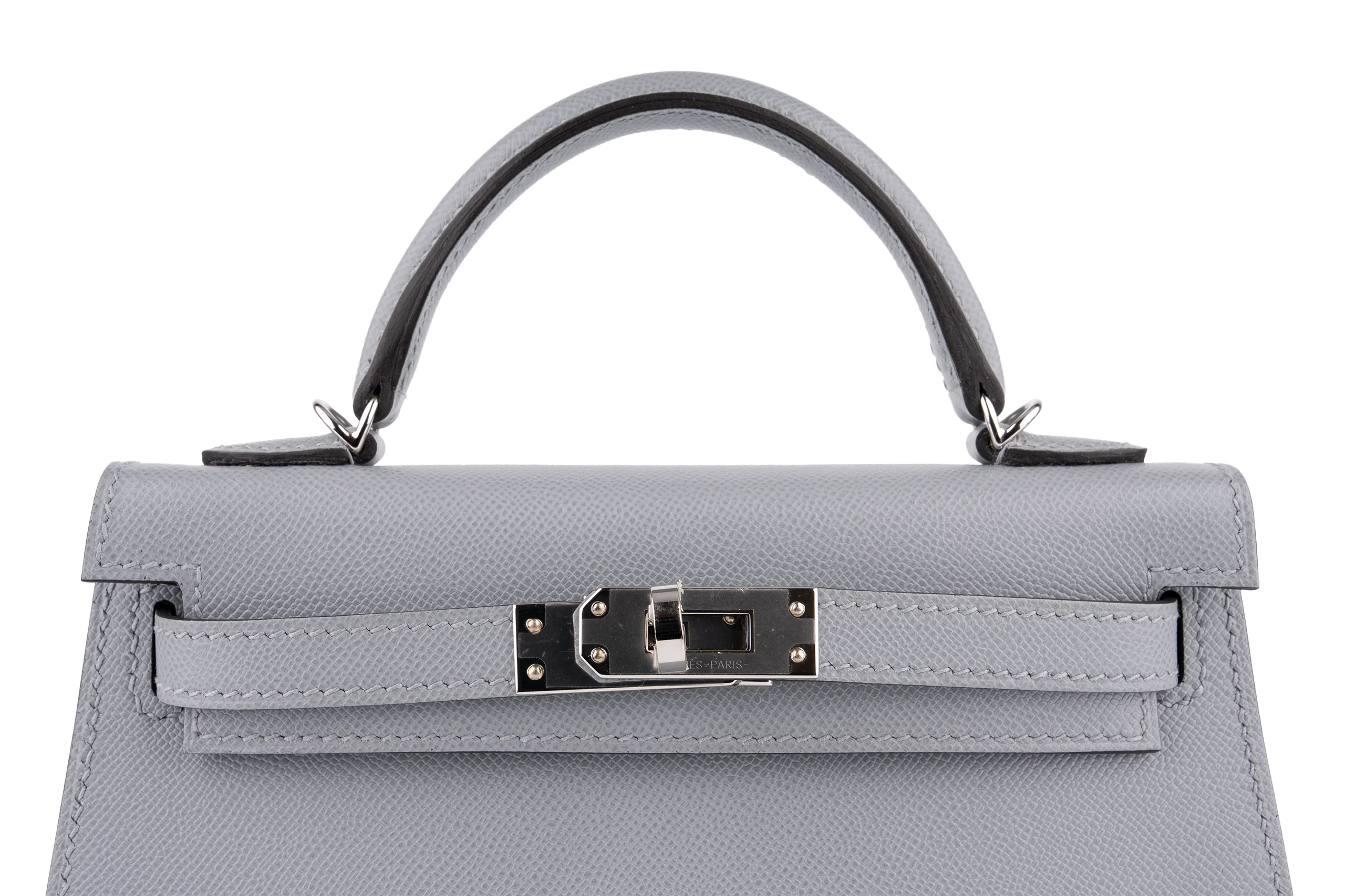 Hermès Mini Kelly		Madame	Gris Pantin	PHW - Image 7