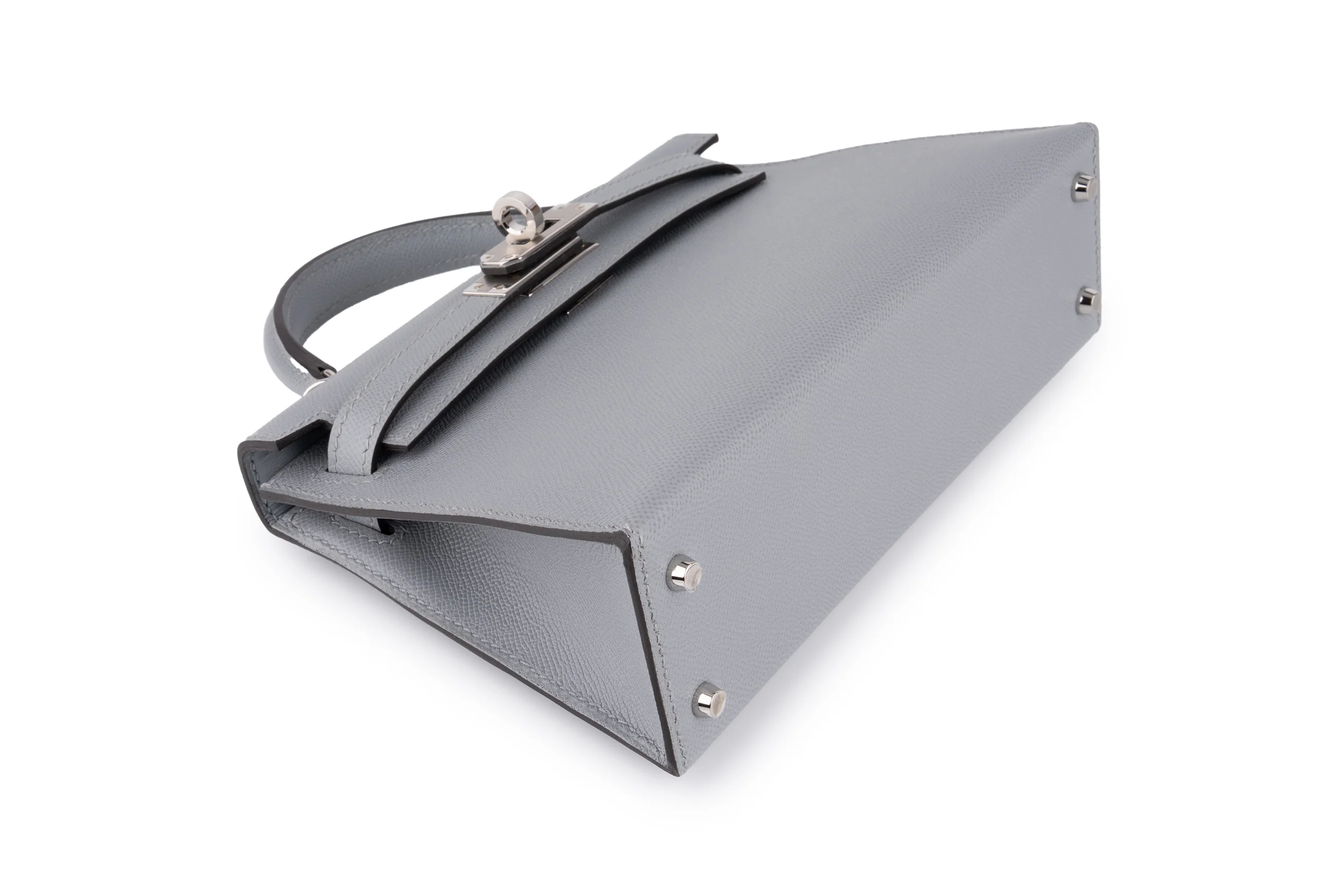 Hermès Mini Kelly		Madame	Gris Pantin	PHW - Image 9