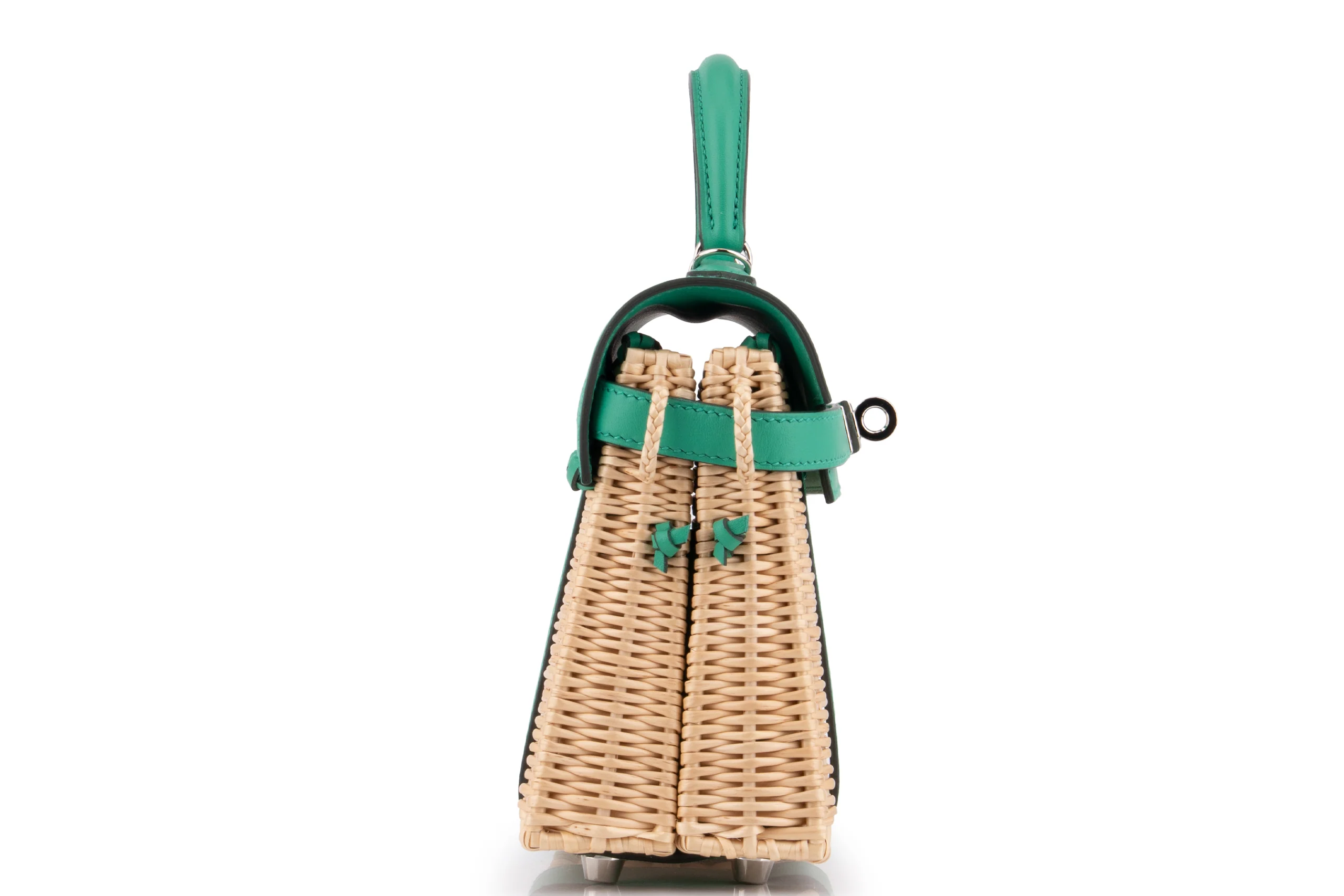 Hermès Mini Kelly Picnic			Vert Comic	PHW - Image 5