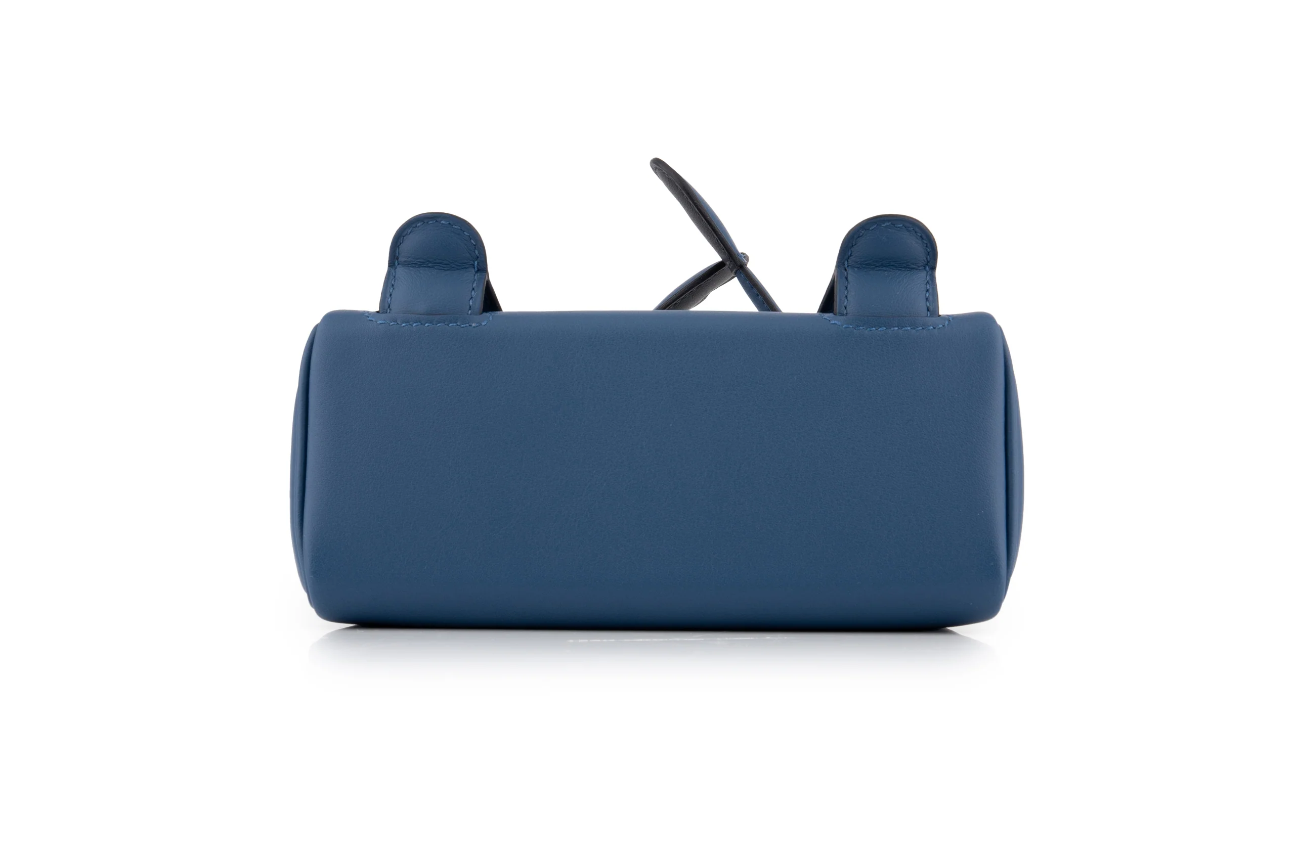 Hermès Mini Kelly Doll		Swift 	Blue Tie 	PHW - Image 6