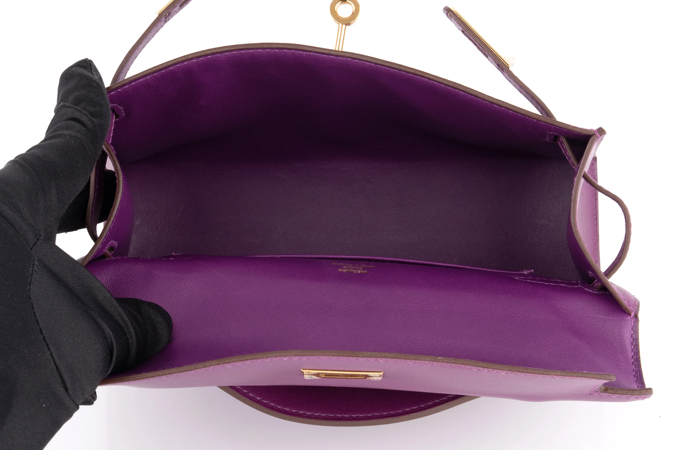 Hermès Mini Kelly Pochette		Swift	Anemone	GHW - Image 10