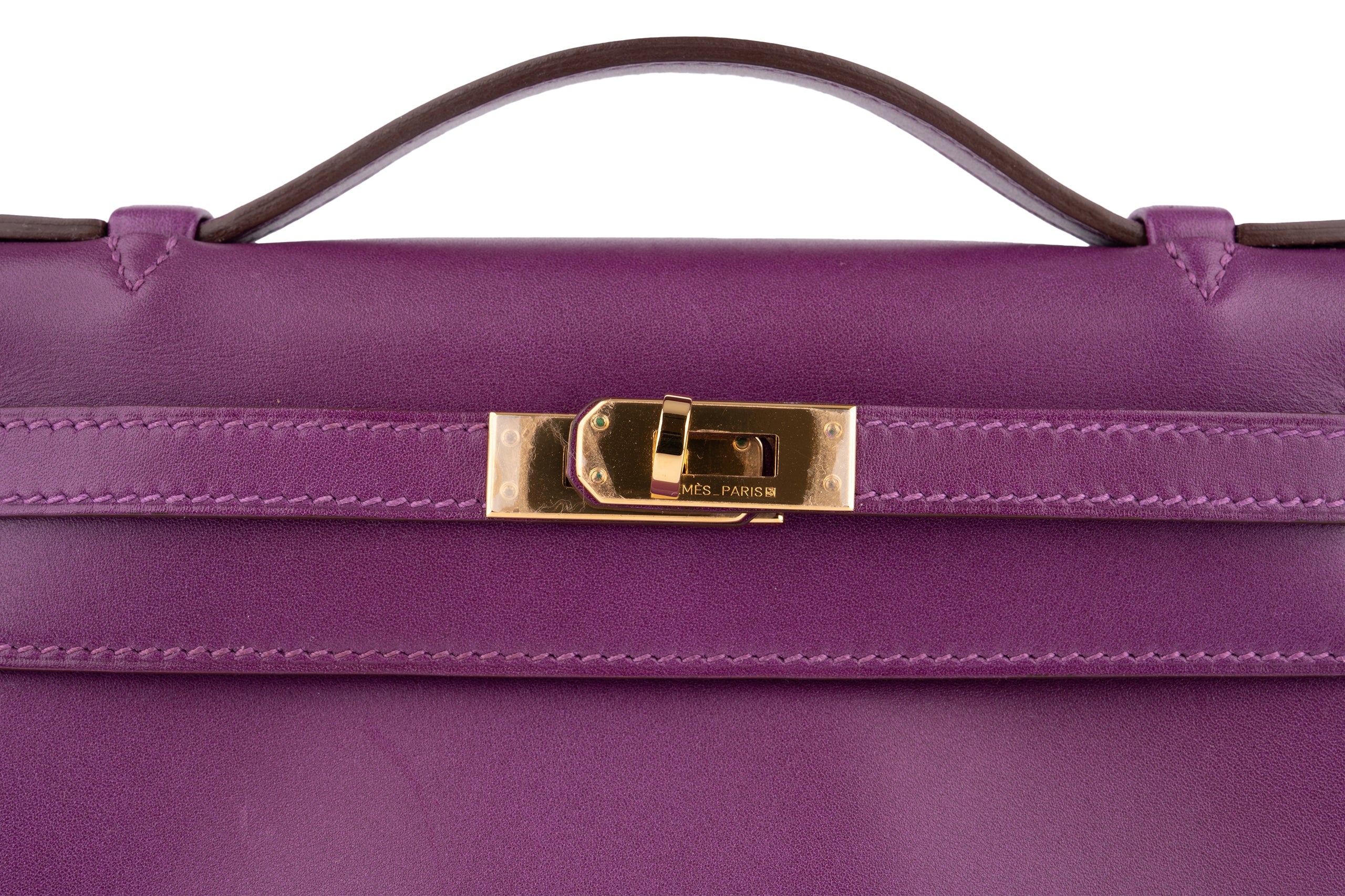 Hermès Mini Kelly Pochette		Swift	Anemone	GHW - Image 7