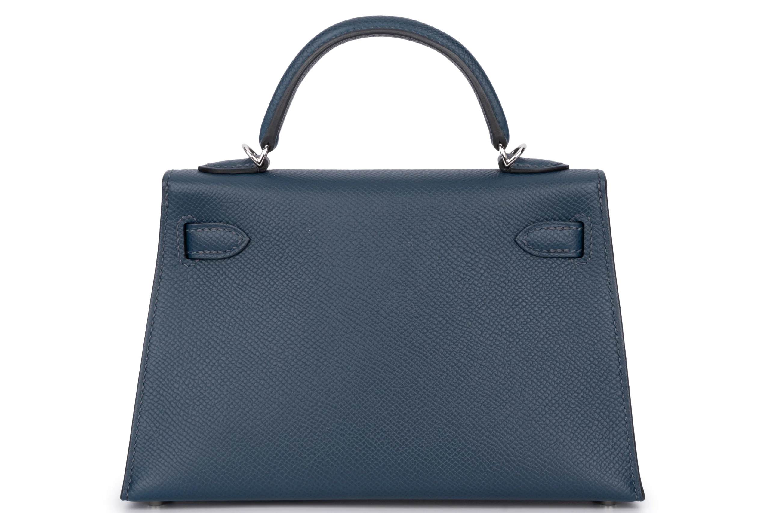 Hermès  Mini Kelly	Sellier	Epsom	Bleu De Prusse 	Electrum SGHW - Image 4