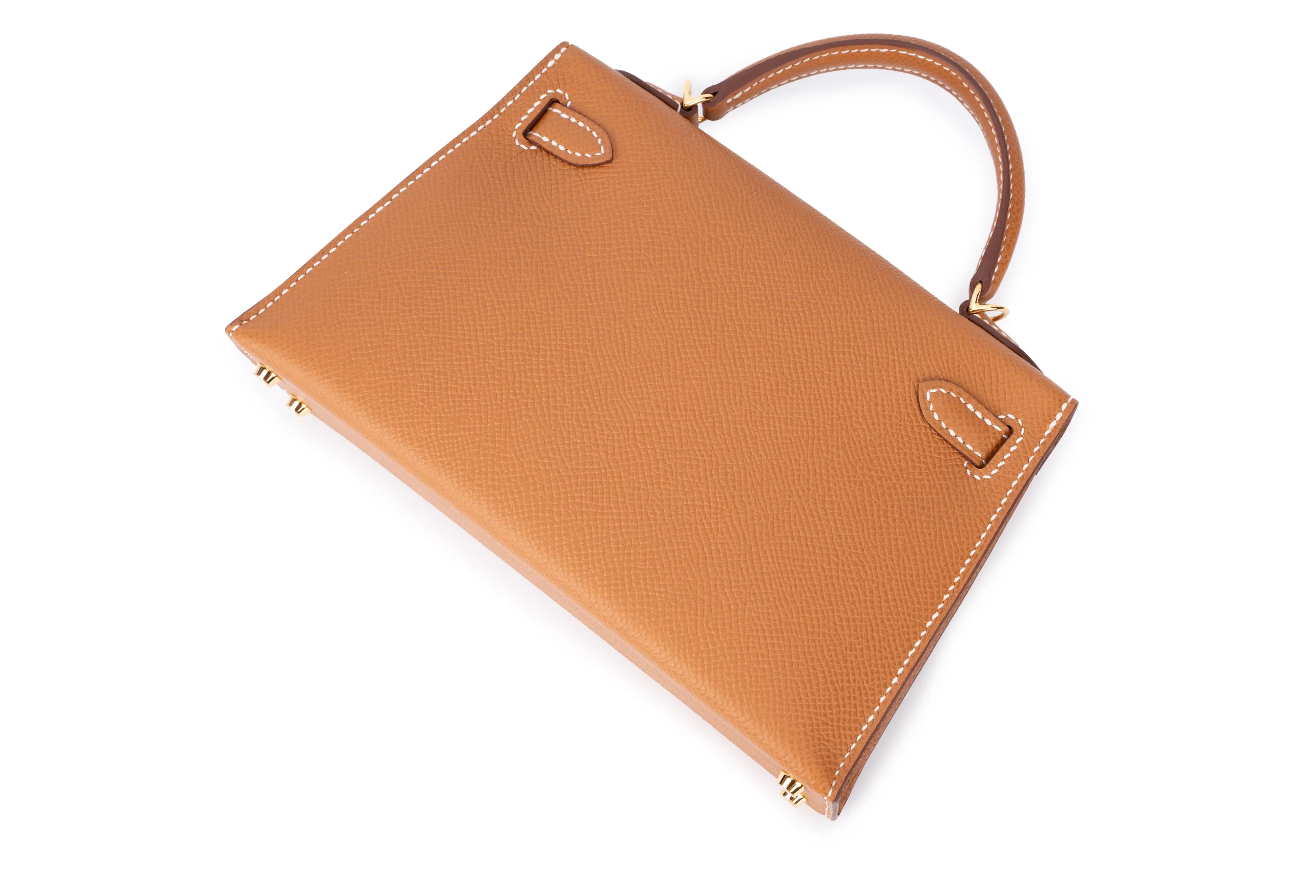 Hermès Mini Kelly		Sellier	Epsom	Gold	GHW - Image 10