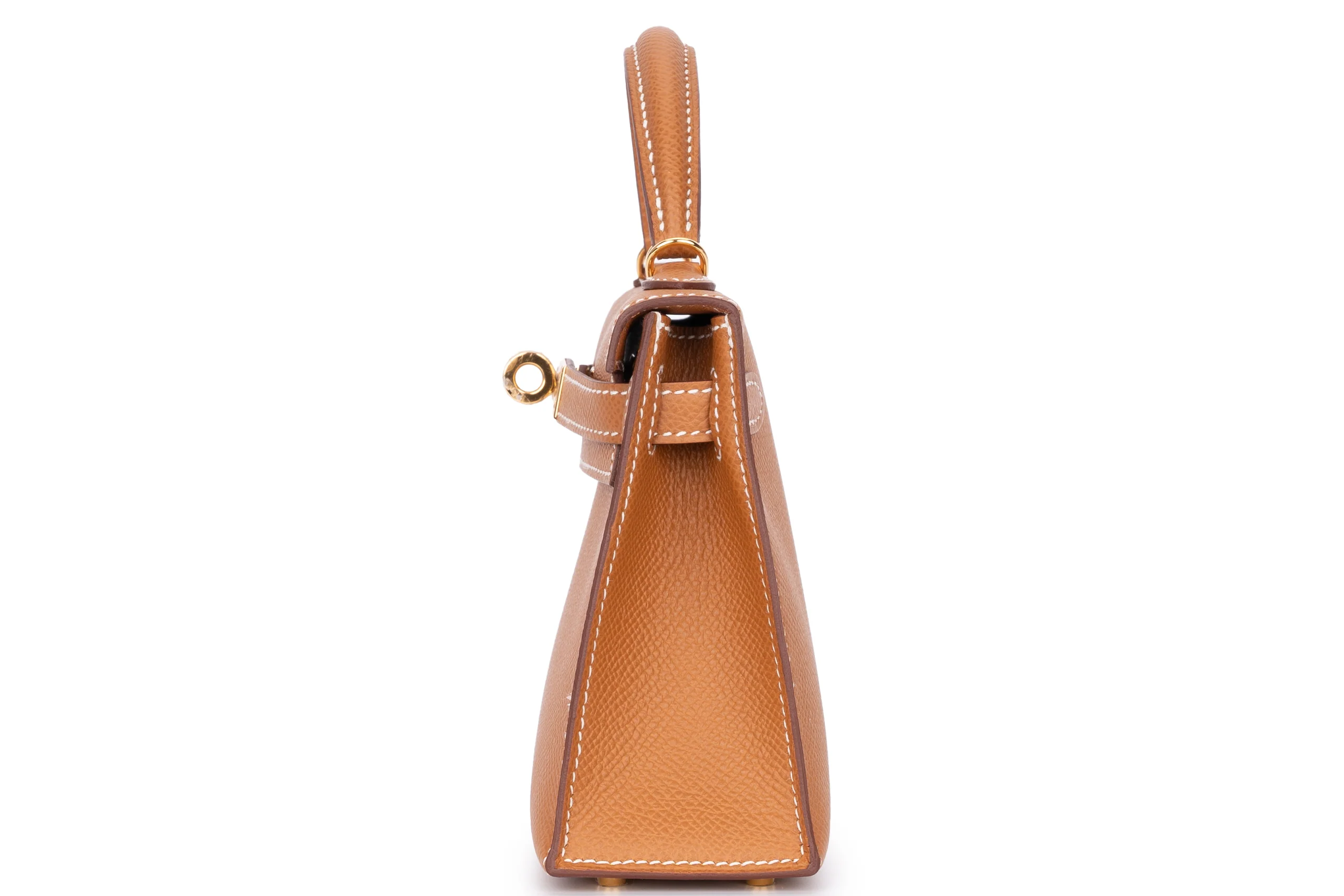 Hermès Mini Kelly		Sellier	Epsom	Gold	GHW - Image 3