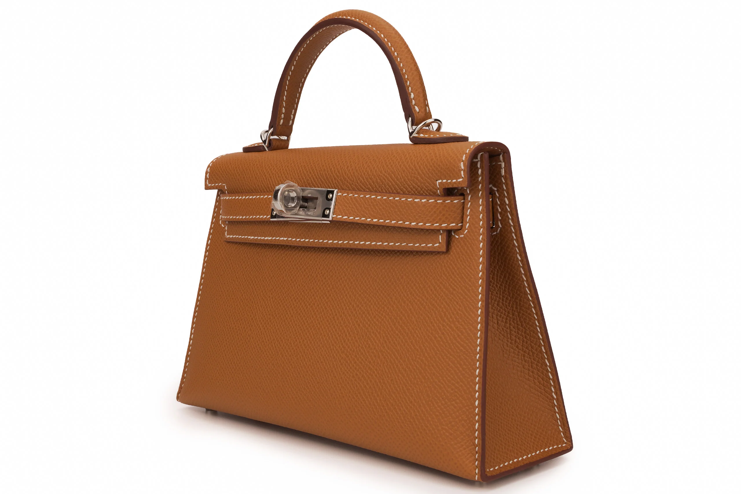 Hermès Mini Kelly Sellier Epsom Gold Phw - Image 2