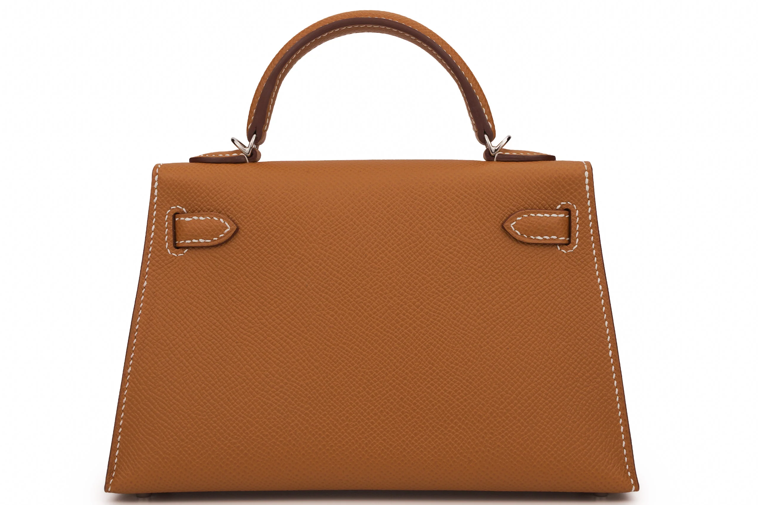 Hermès Mini Kelly Sellier Epsom Gold Phw - Image 4