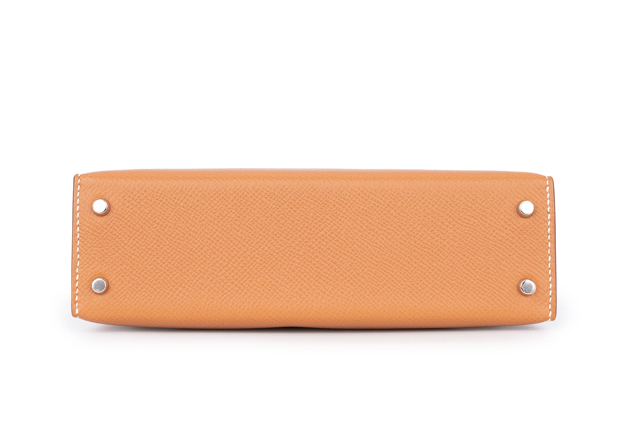 Hermès Mini Kelly Sellier Epsom Gold PHW - Image 6