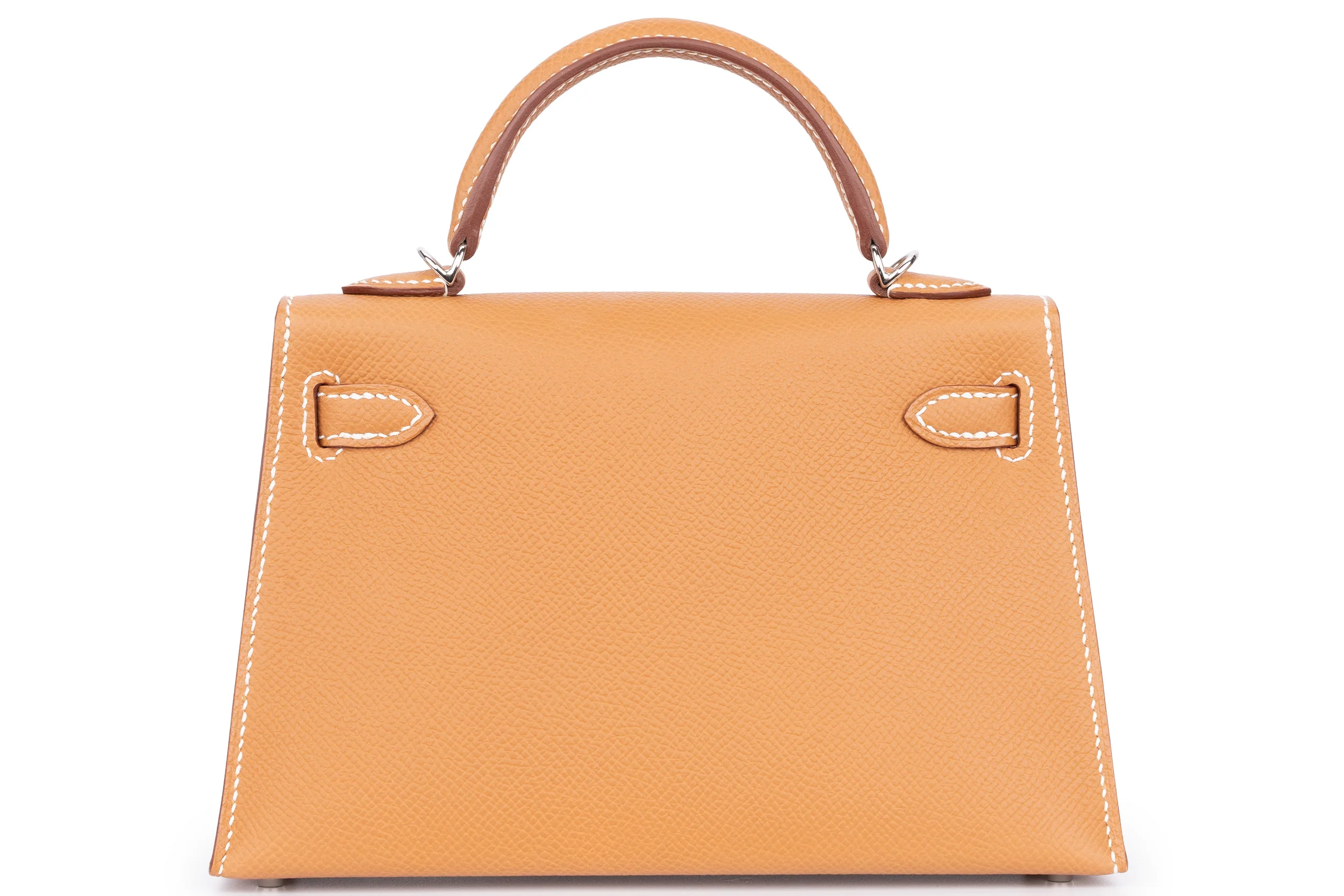 Hermès Mini Kelly Sellier Epsom Veau 37 Gold PHW - Image 4