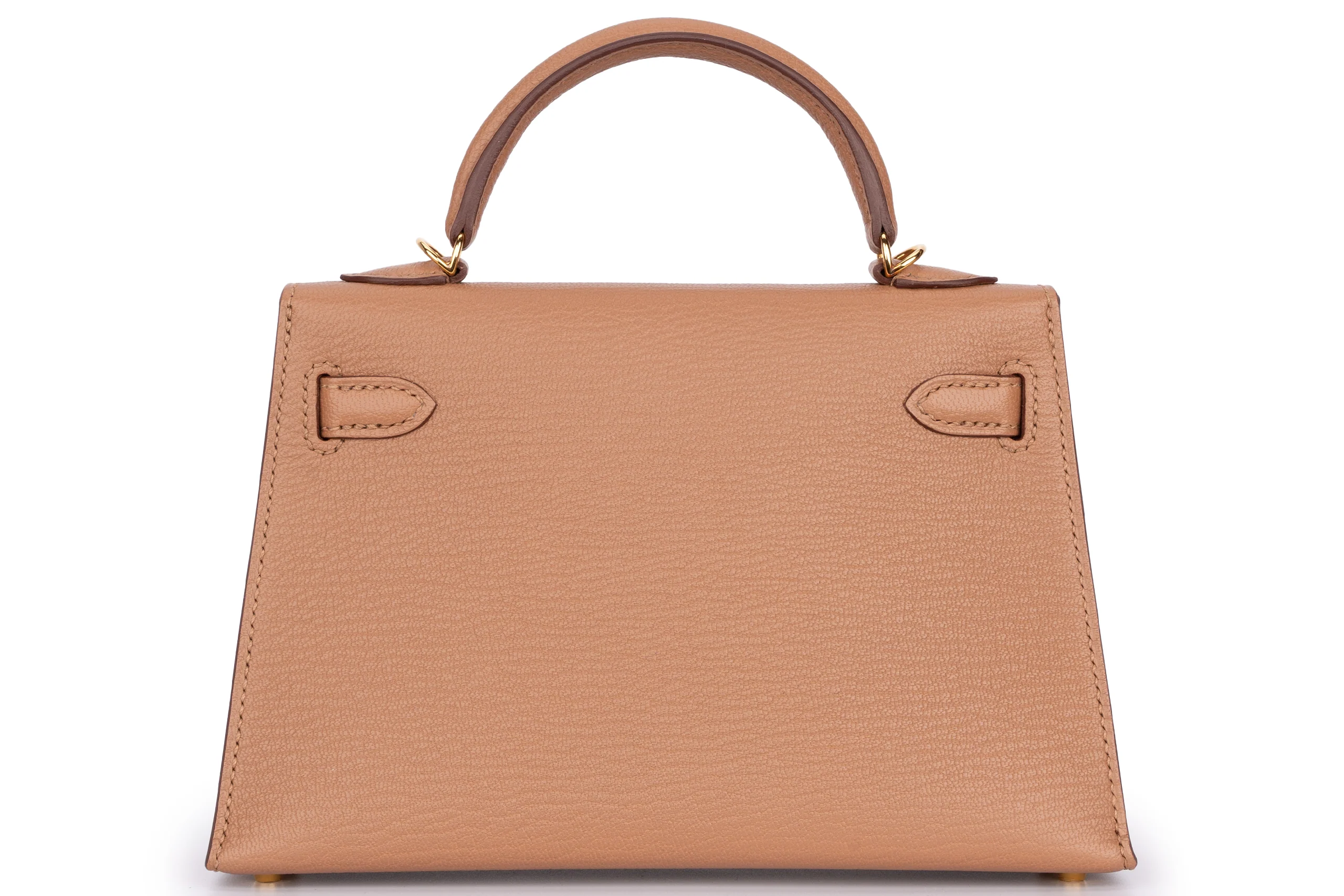 Hermès Mini Kelly Sellier Mysore Goatskin Quebracho GHW - Image 4