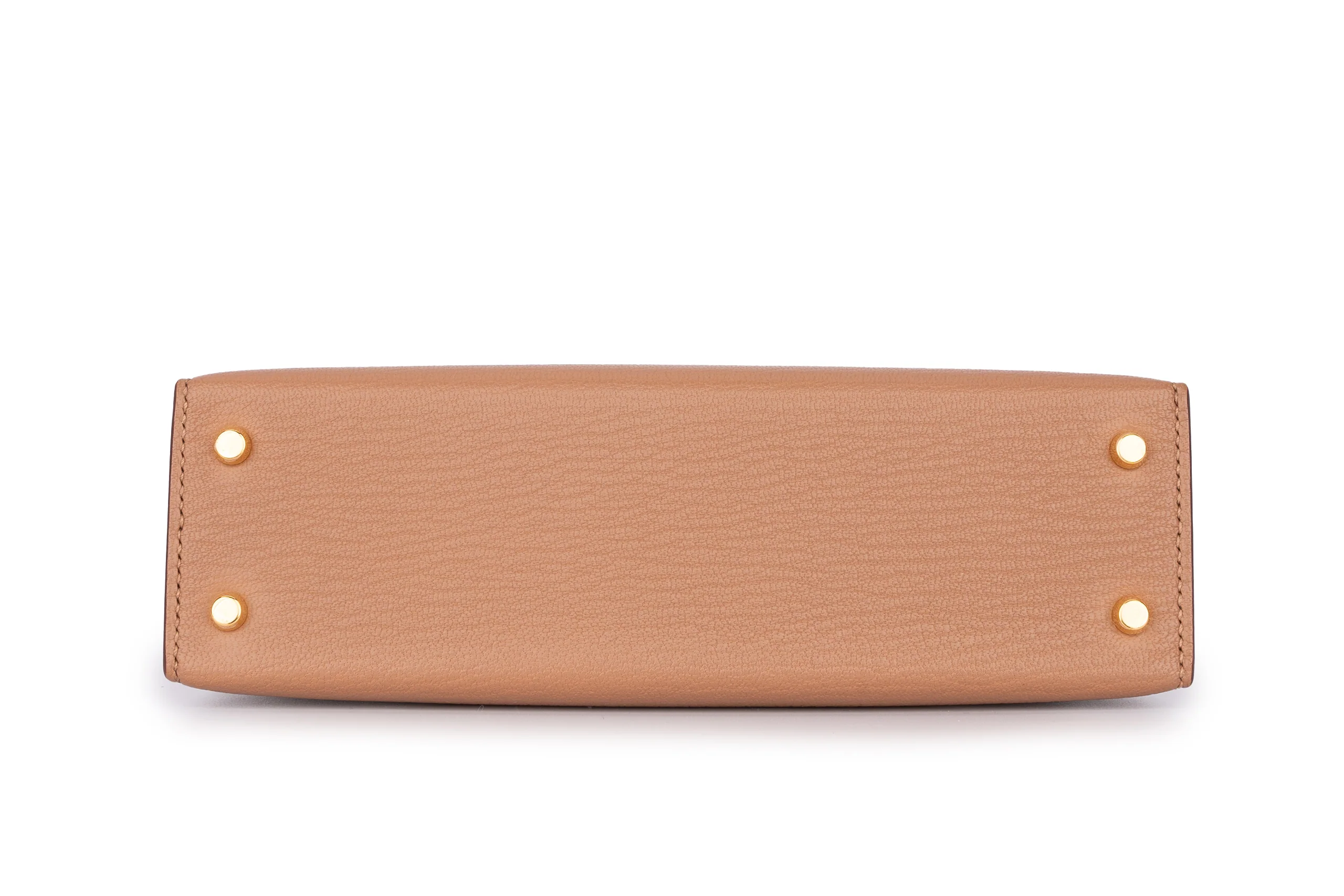 Hermès Mini Kelly Sellier Mysore Goatskin Quebracho GHW - Image 6