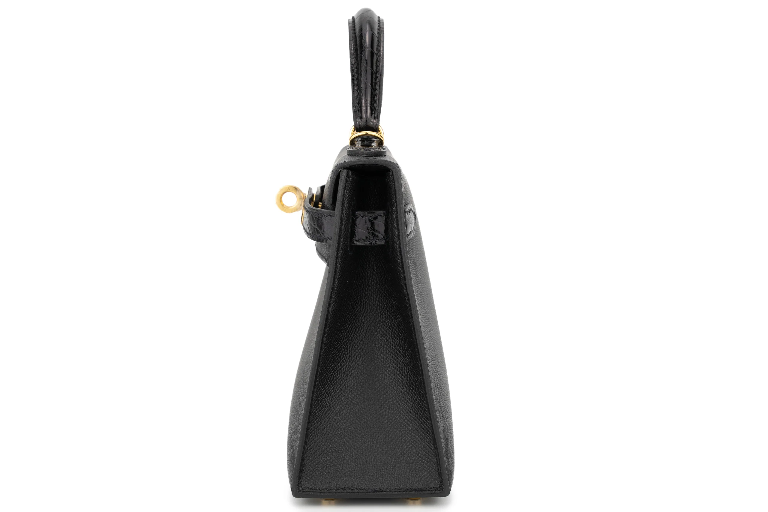 Hermès Mini Kelly Touch Black GHW - Image 3