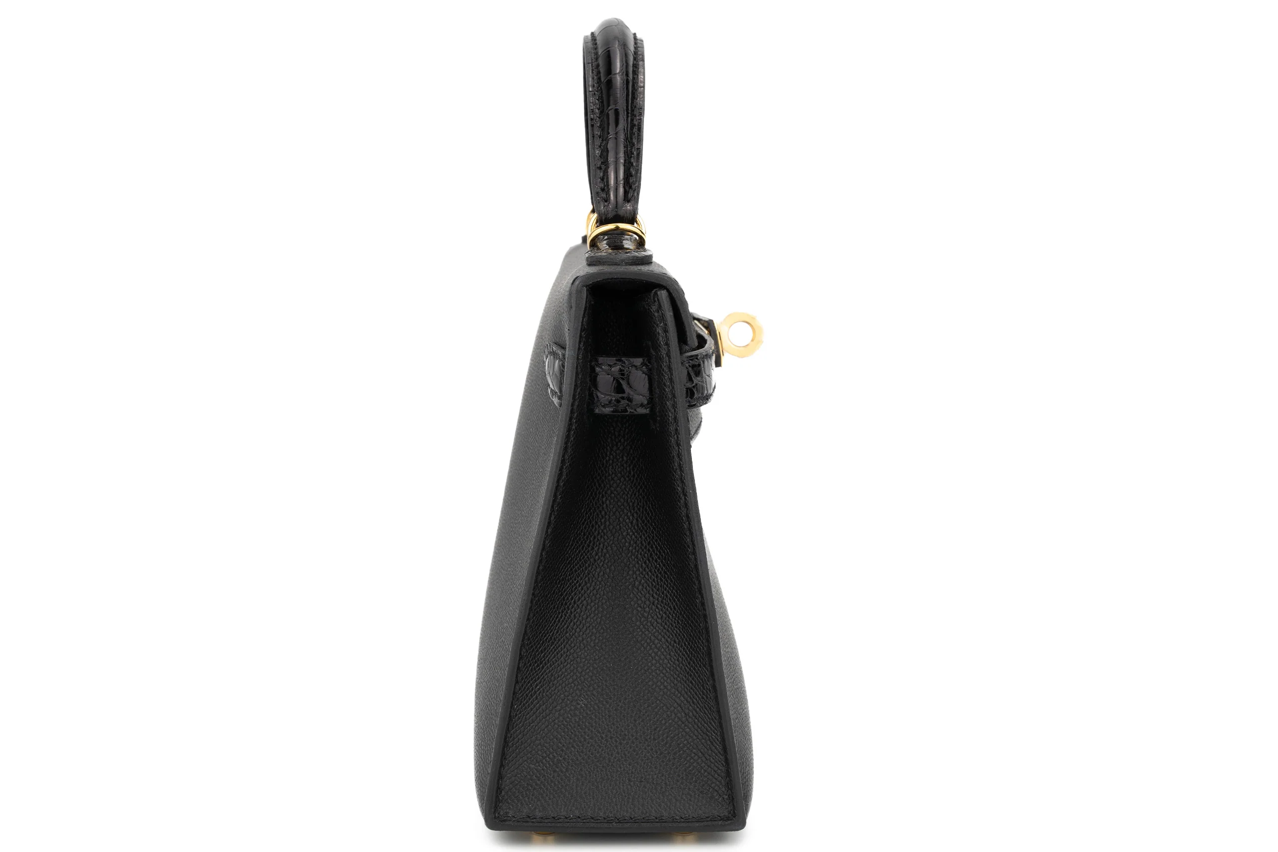 Hermès Mini Kelly Touch Black GHW - Image 4