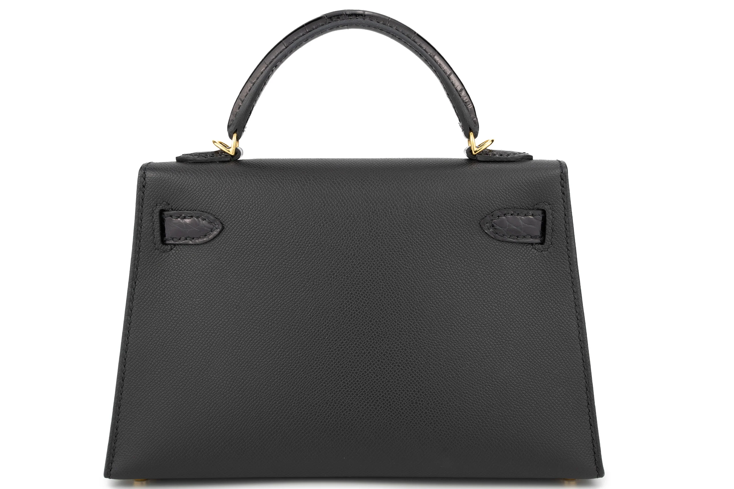 Hermès Mini Kelly Touch Black GHW - Image 5
