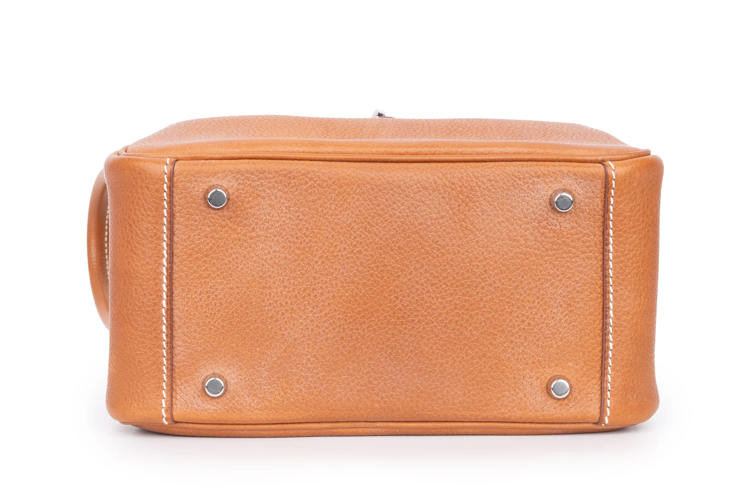 Hermès Mini Lindy Barenia FBG Calfskin PHW - Image 6