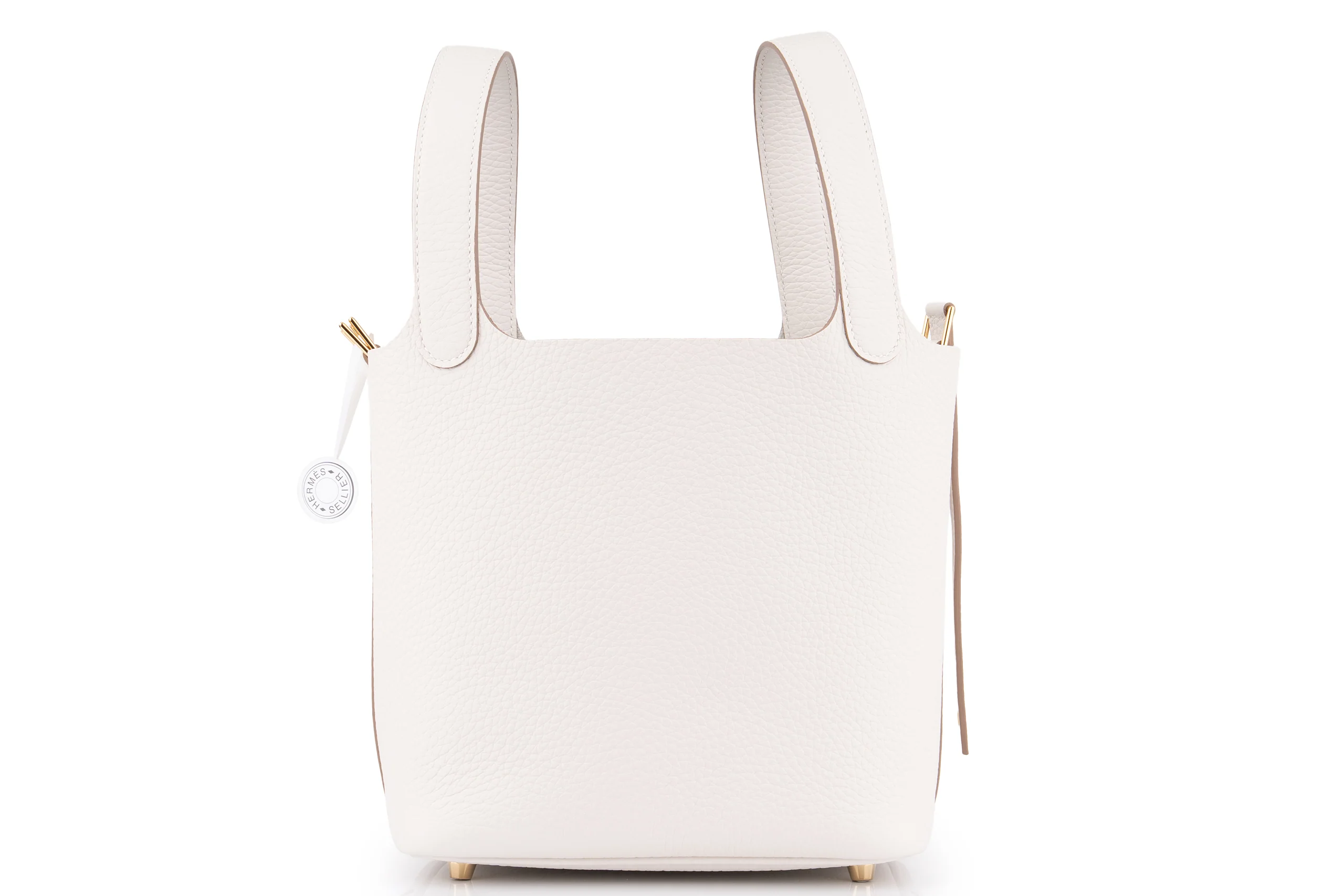 Hermès Picotin 18		Clemence	Gris Pale	GHW
