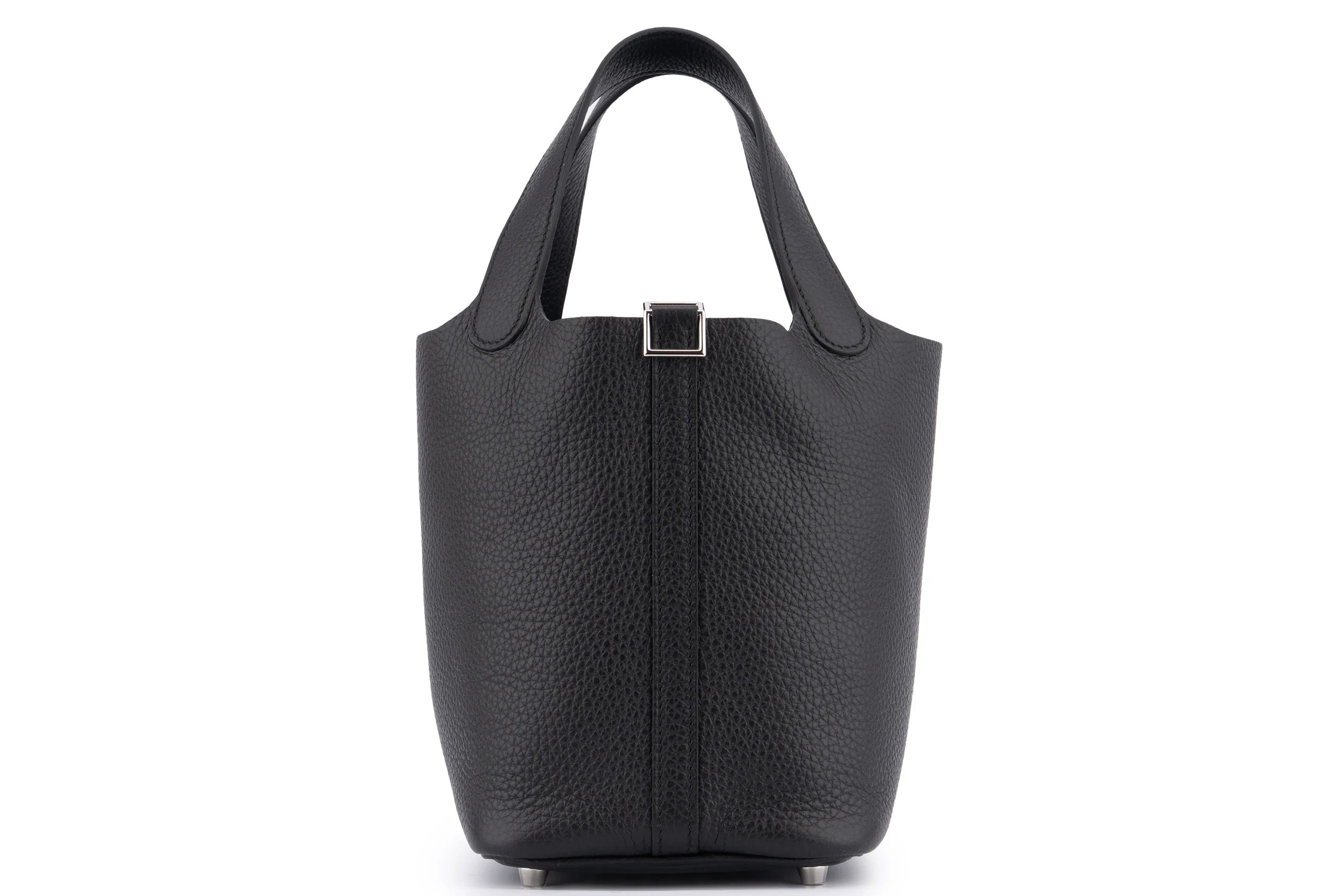 Hermès Picotin 18 Clemence Noir PHW - Image 5