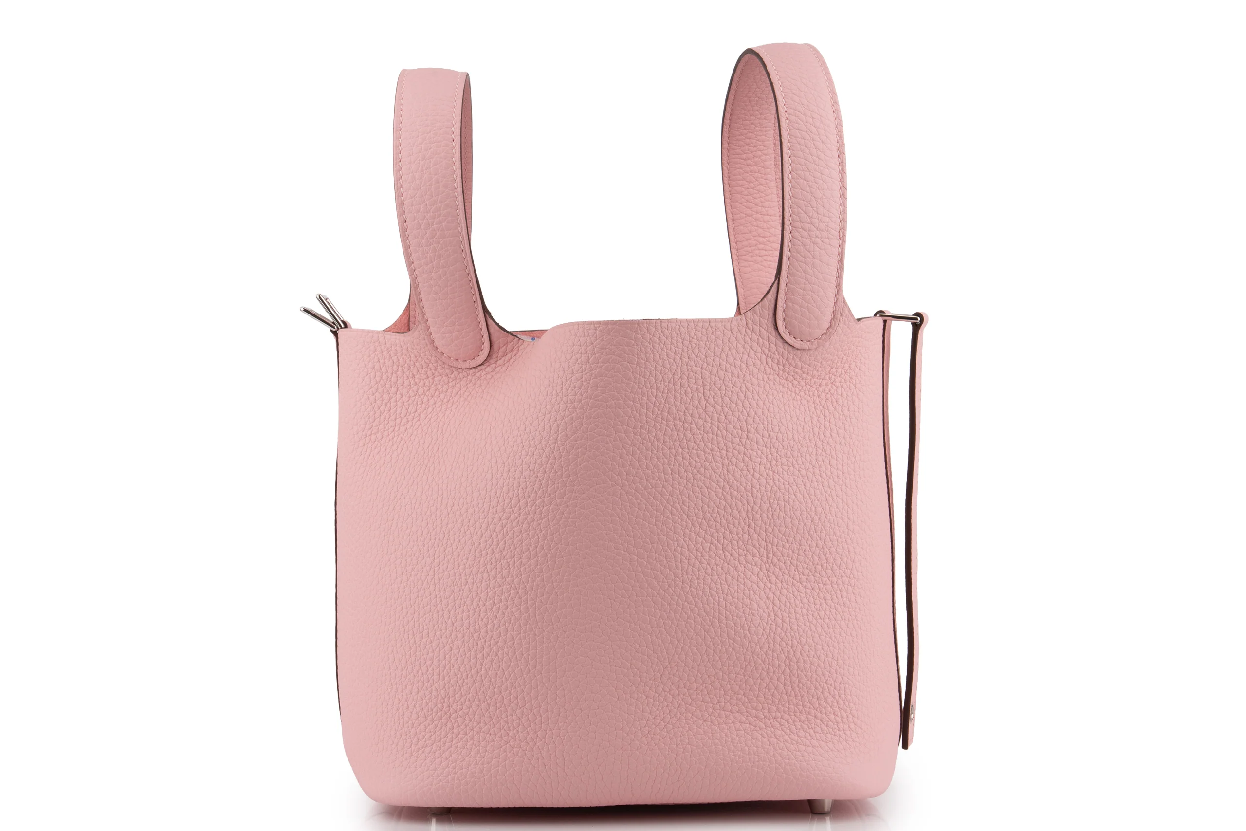 Hermès Picotin 18 		Clemence 	Rose Sakura 	 PHW
