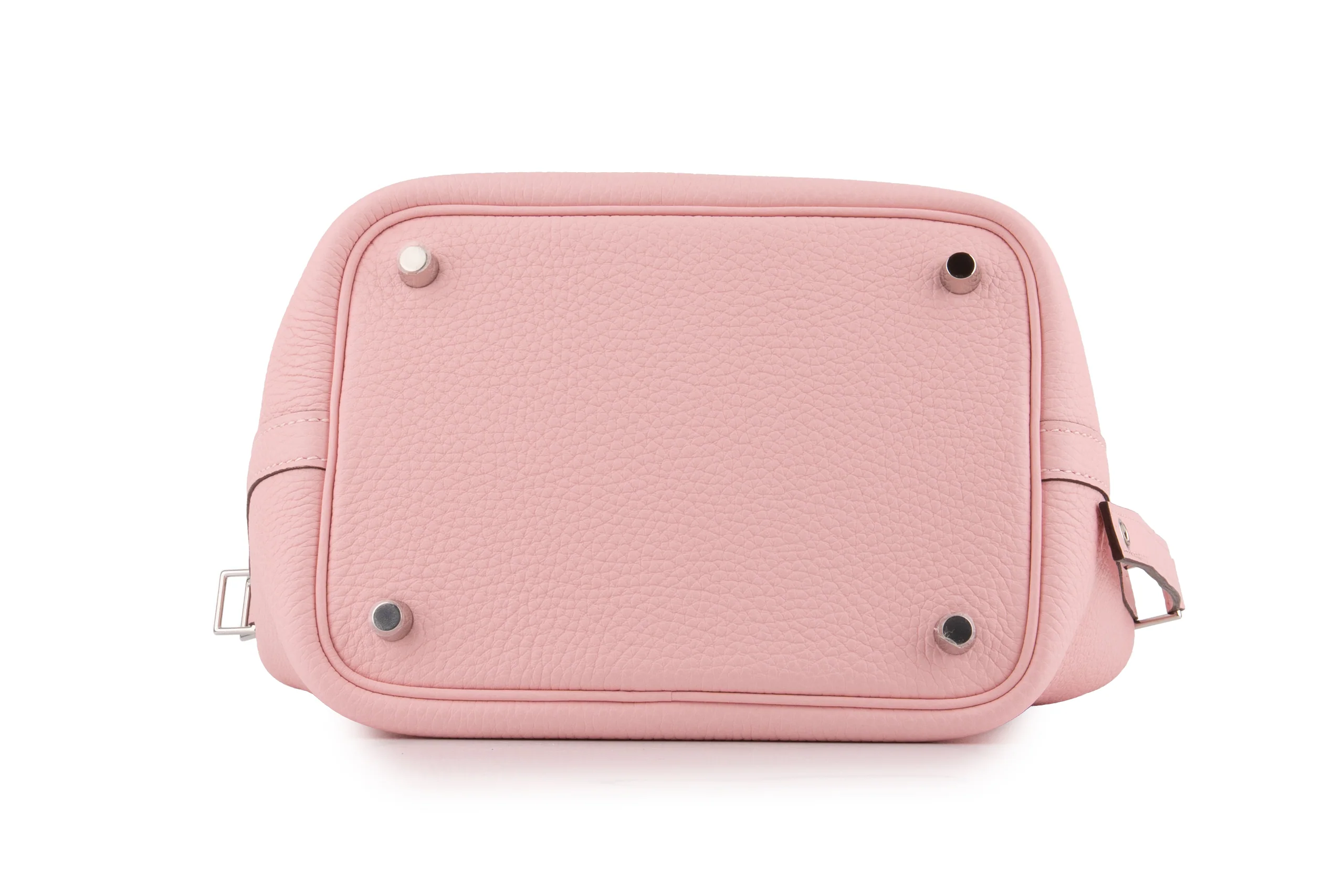 Hermès Picotin 18 		Clemence 	Rose Sakura 	 PHW - Image 6