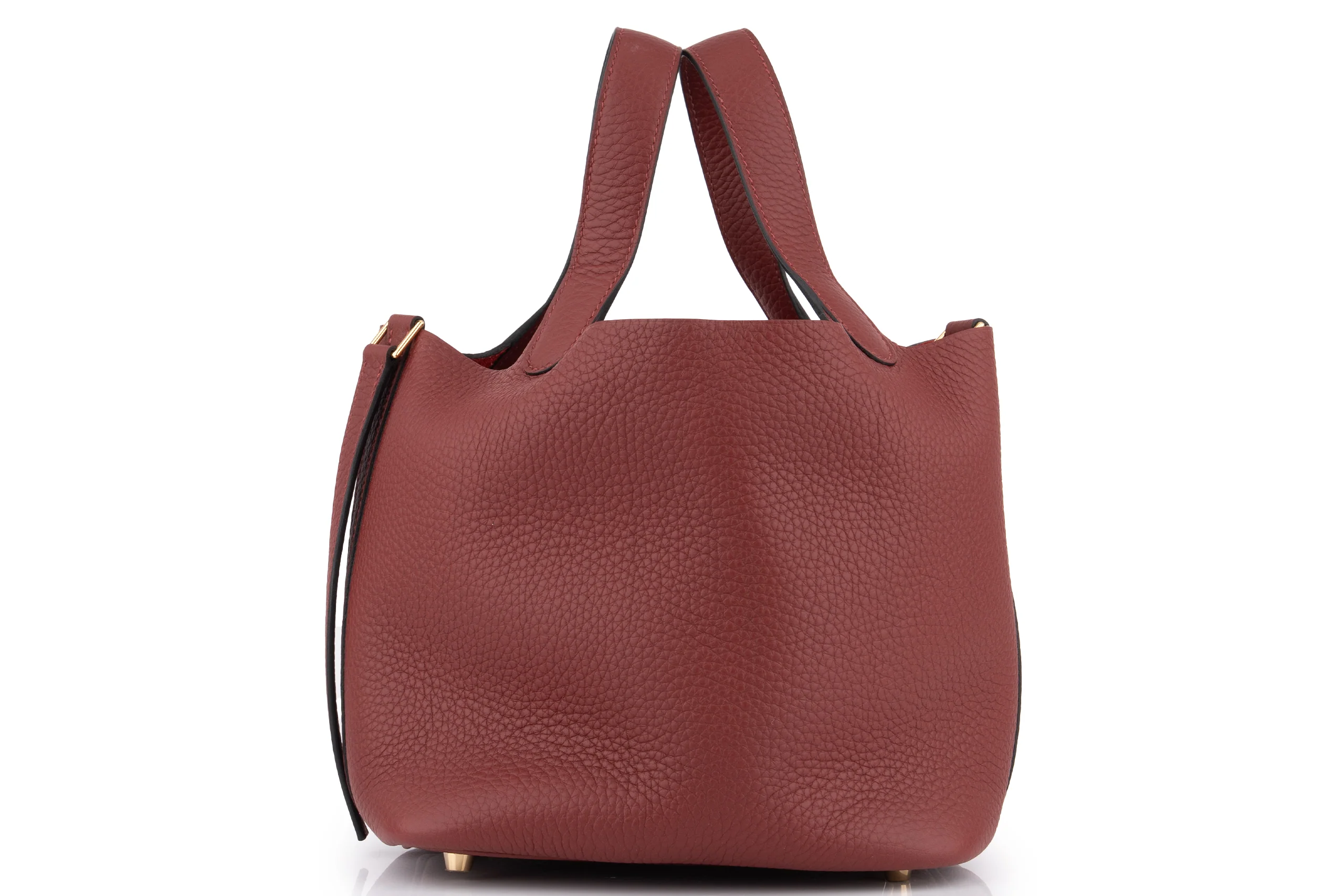 Hermès Picotin 18		Clemence	Rouge H	GHW - Image 4