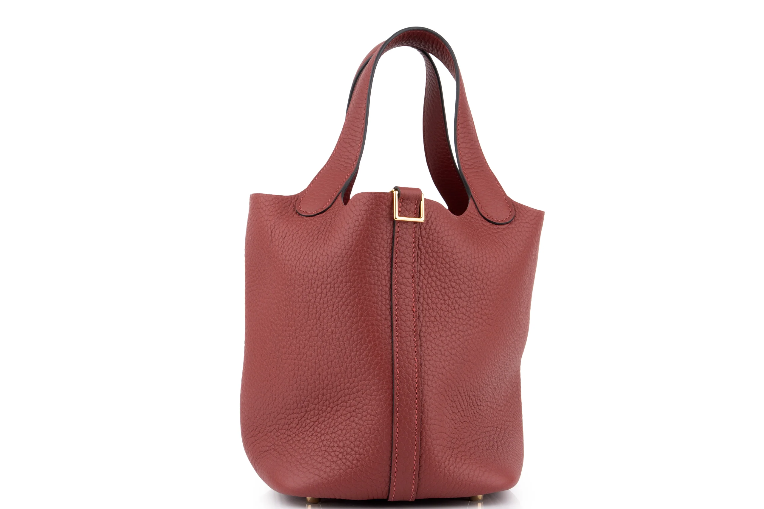 Hermès Picotin 18		Clemence	Rouge H	GHW - Image 5