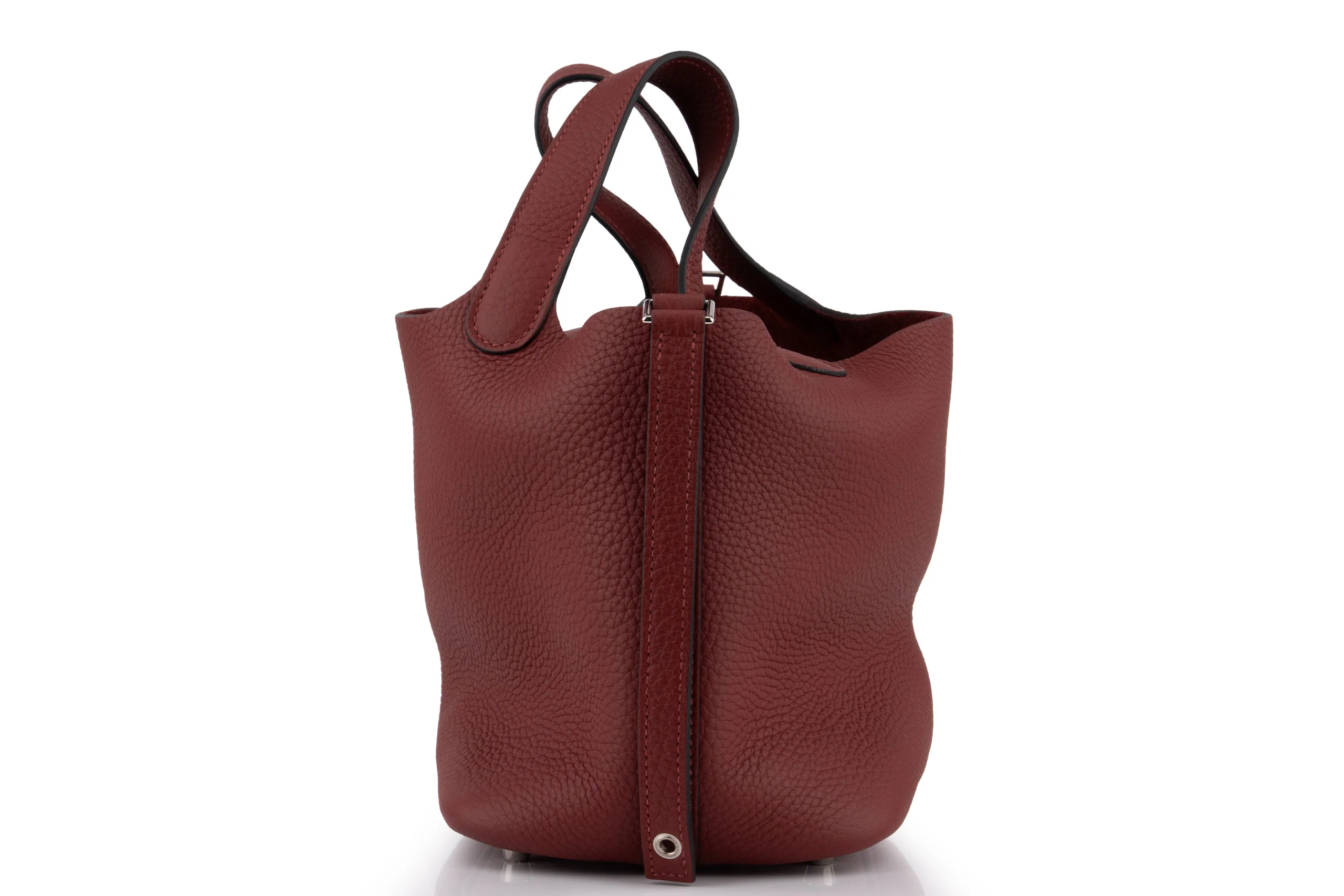 Hermès Picotin 18		Clemence	Rouge H	PHW - Image 5