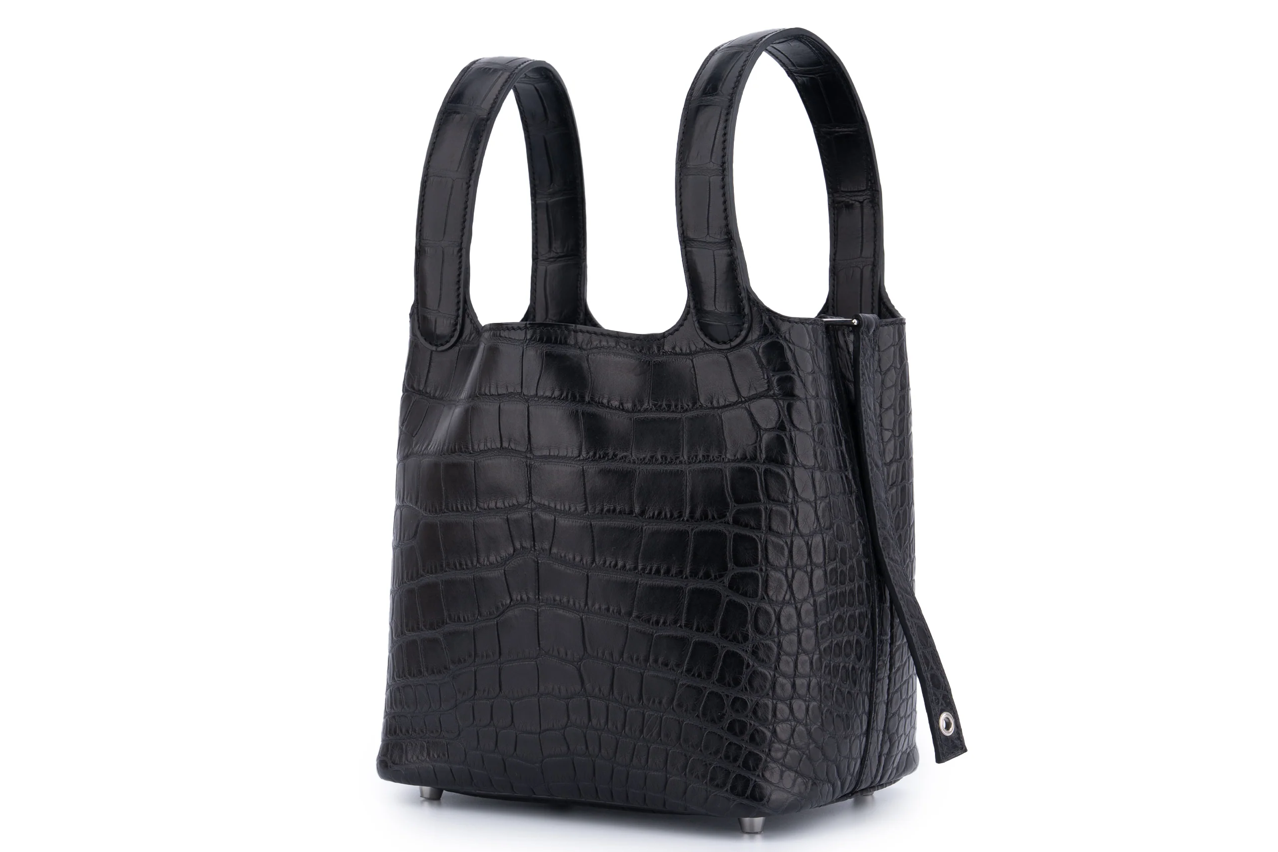 Hermès Picotin 18 Exotic Matte Noir PHW - Image 2