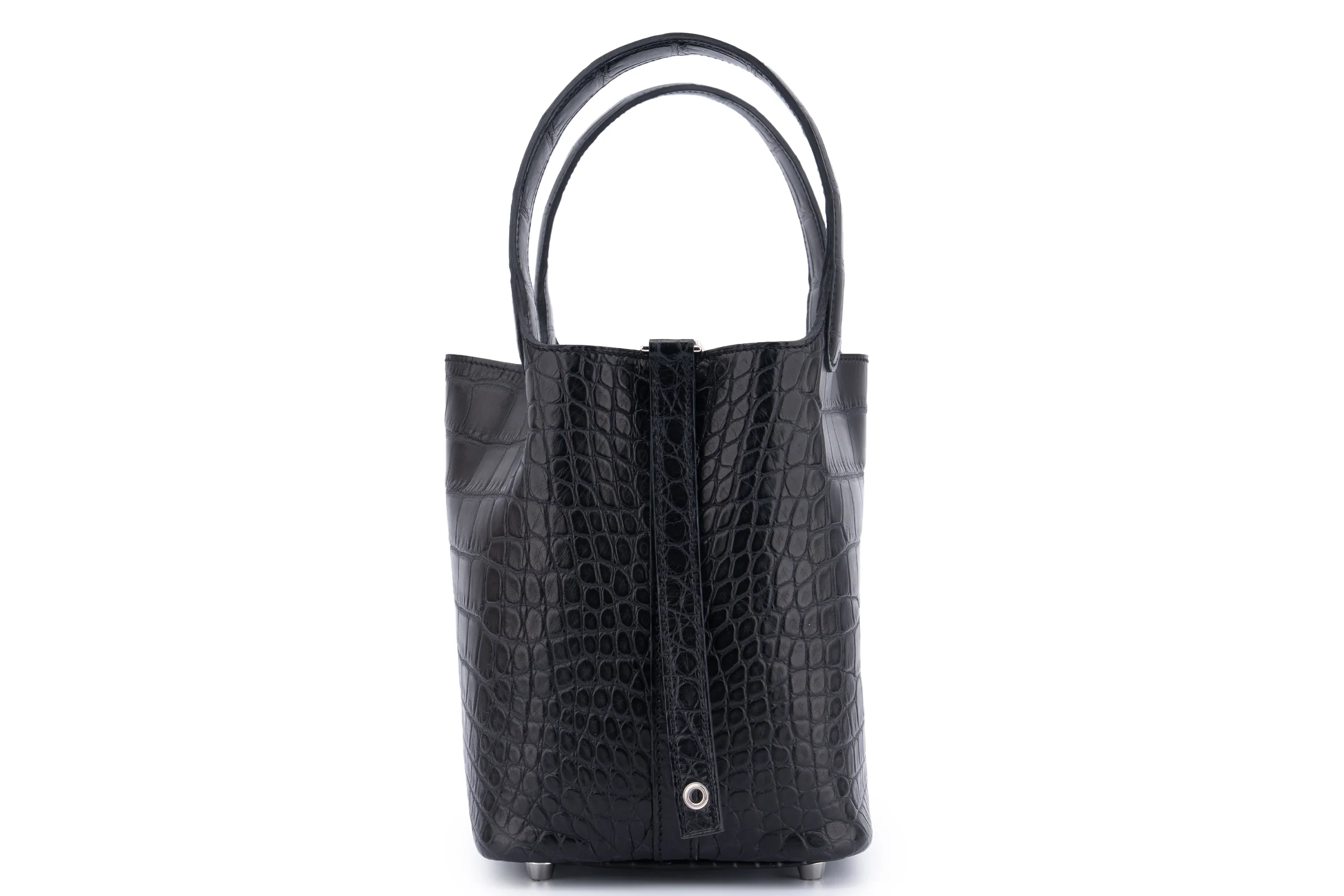 Hermès Picotin 18 Exotic Matte Noir PHW - Image 3