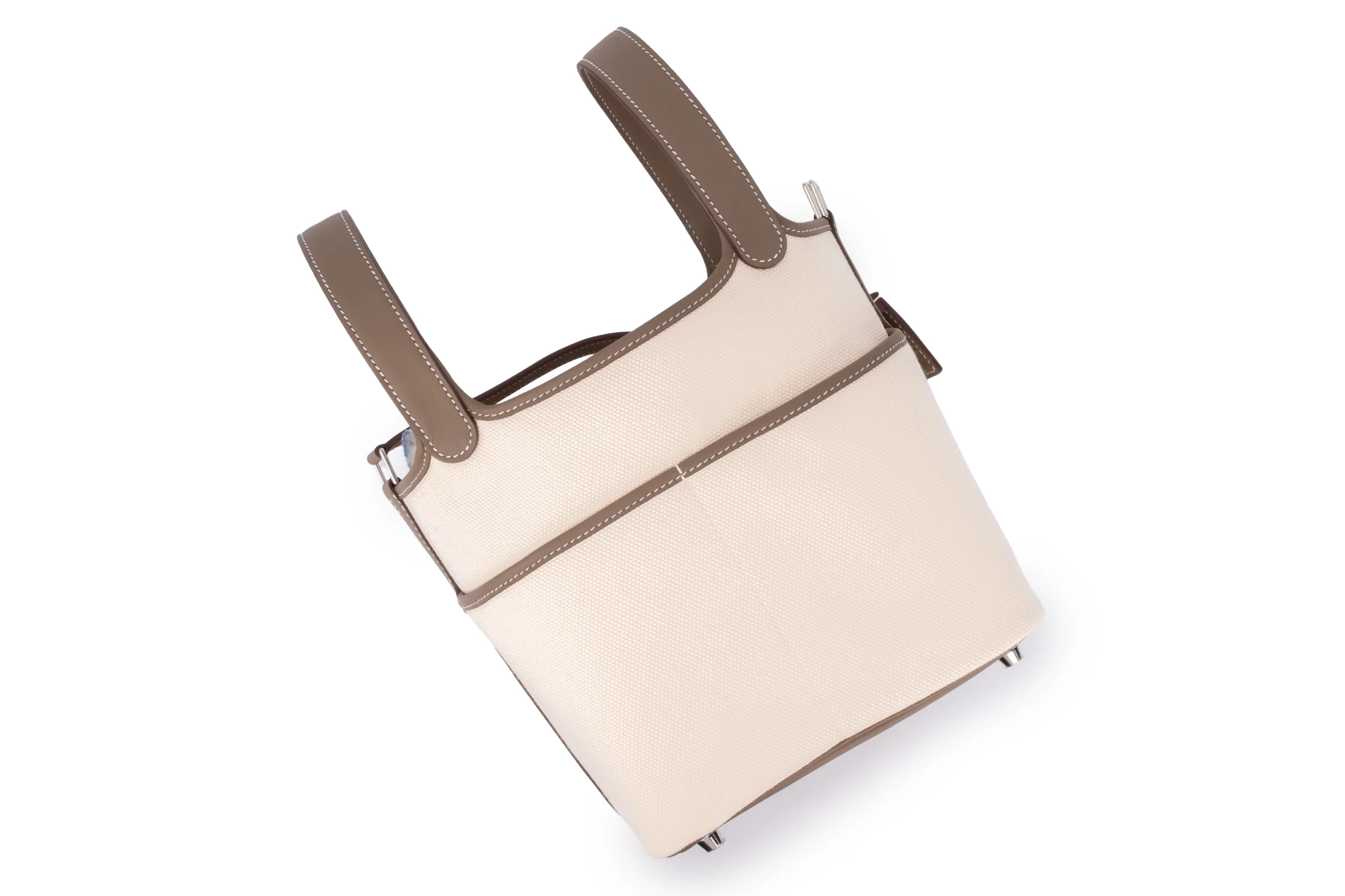 Hermès Picotin 18	Pockets	Goeland Swift	Etoupe/Ecru	PHW - Image 10