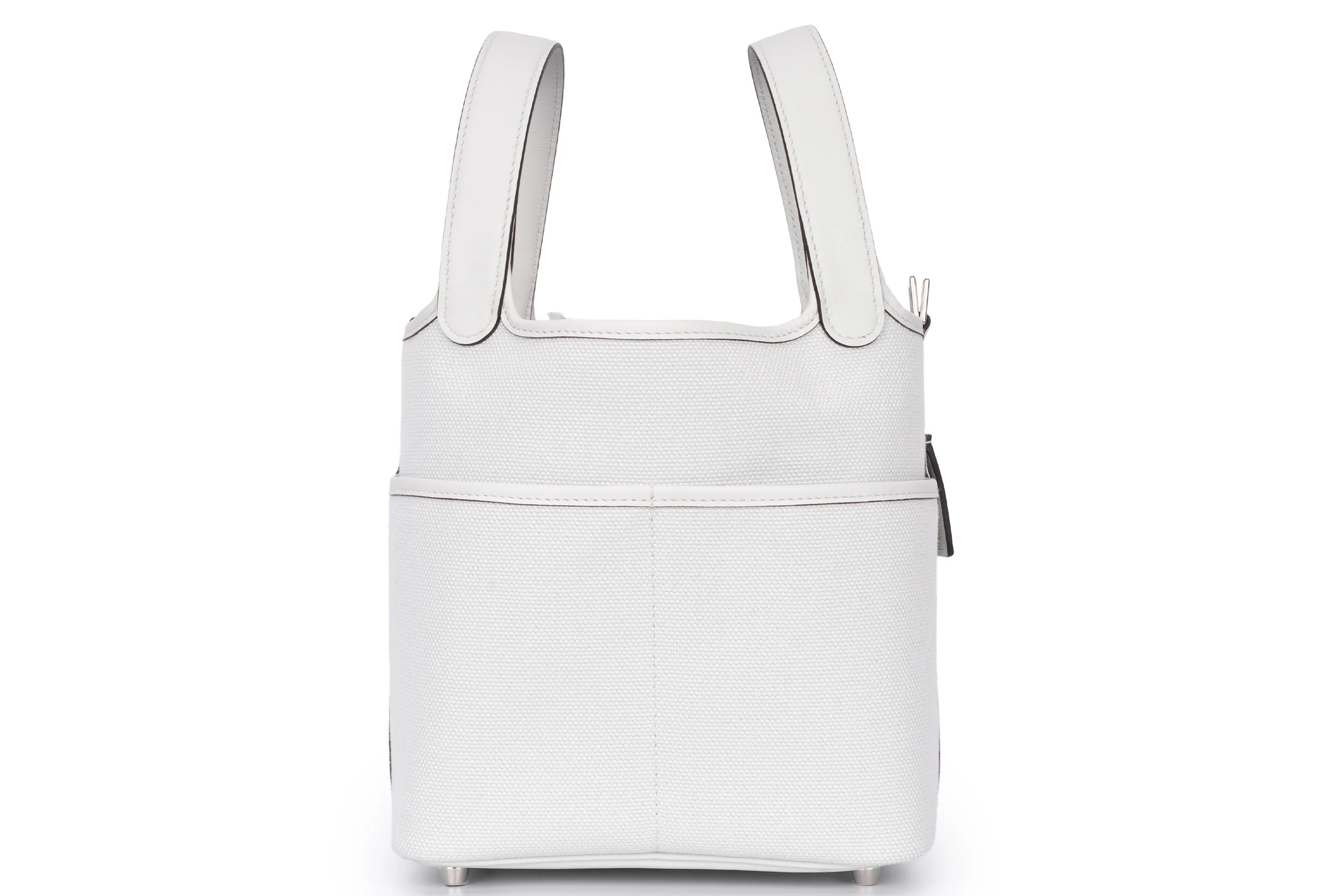 Hermès Picotin 18	Pockets	Goeland Swift	Pale Blue	PHW - Image 4