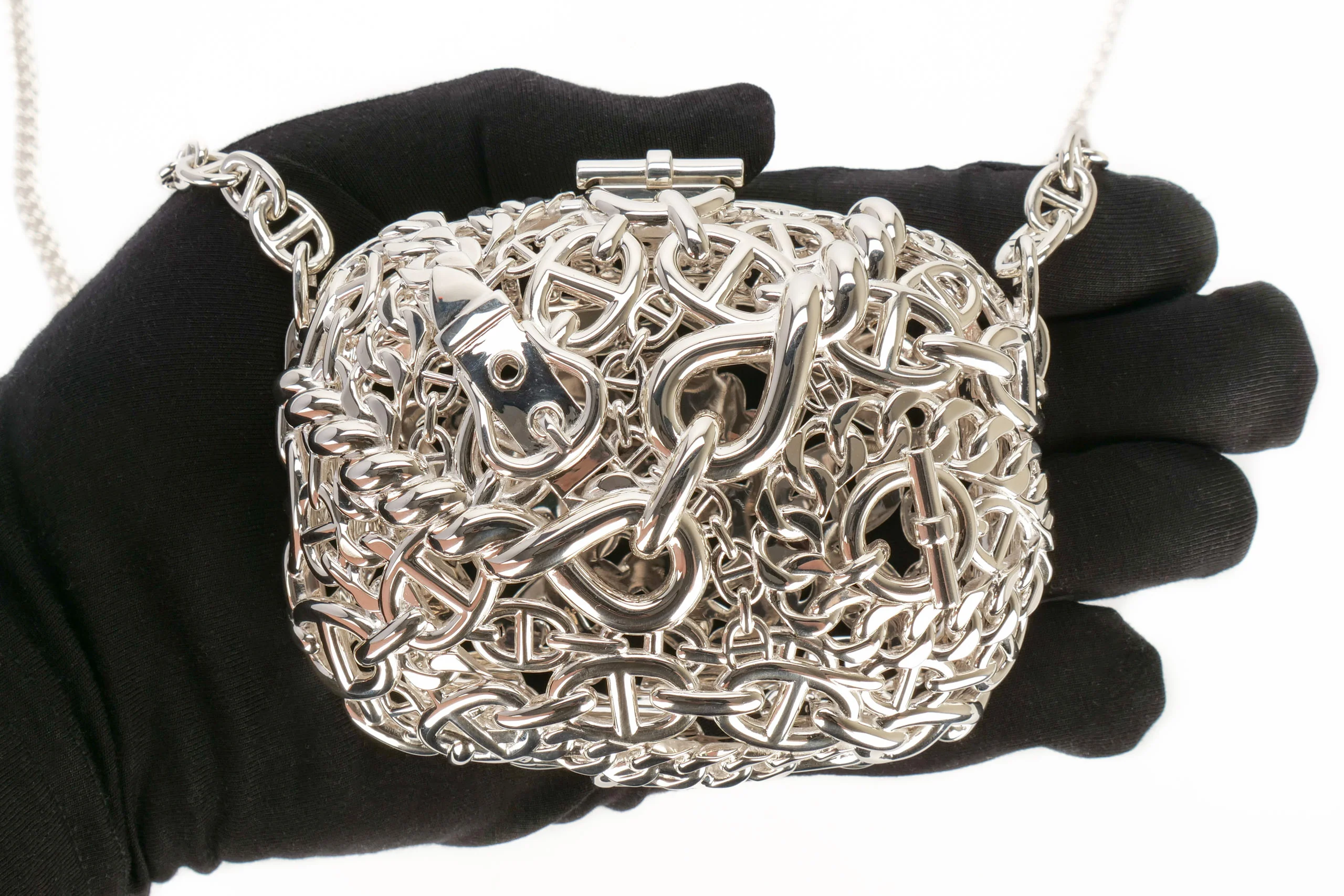 Hermès Sac Bijoux		Chaine D' Ancre	925 Silver - Image 4
