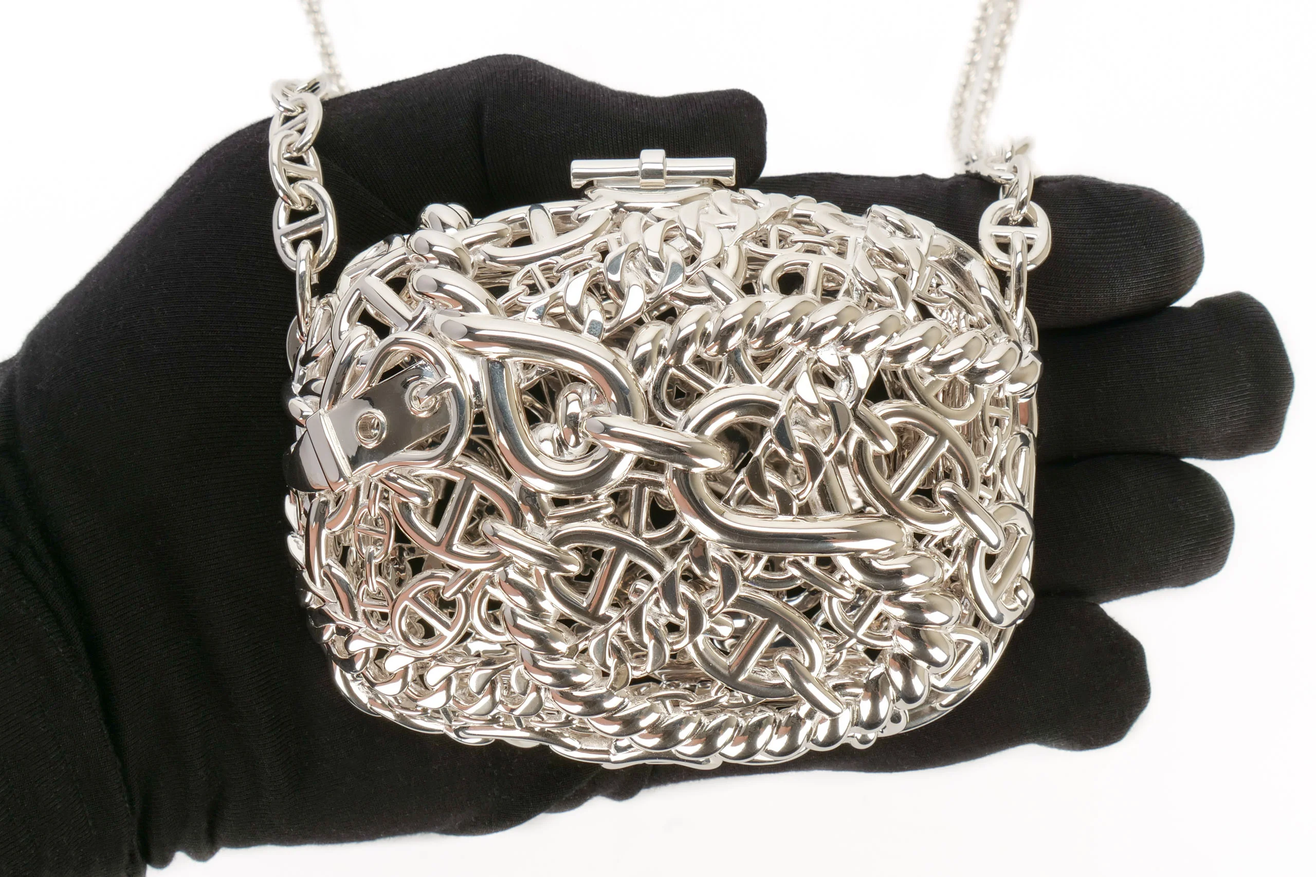 Hermès Sac Bijoux		Chaine D' Ancre	925 Silver - Image 5