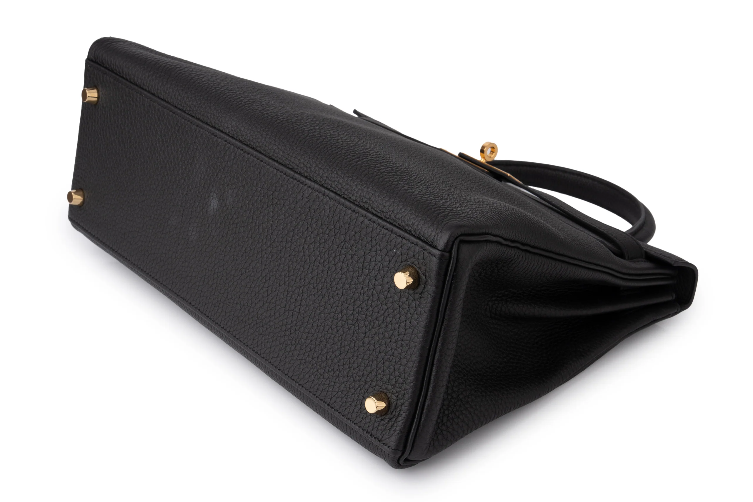 Hermès Kelly 32	Retourne	Togo	Noir	GHW - Image 10