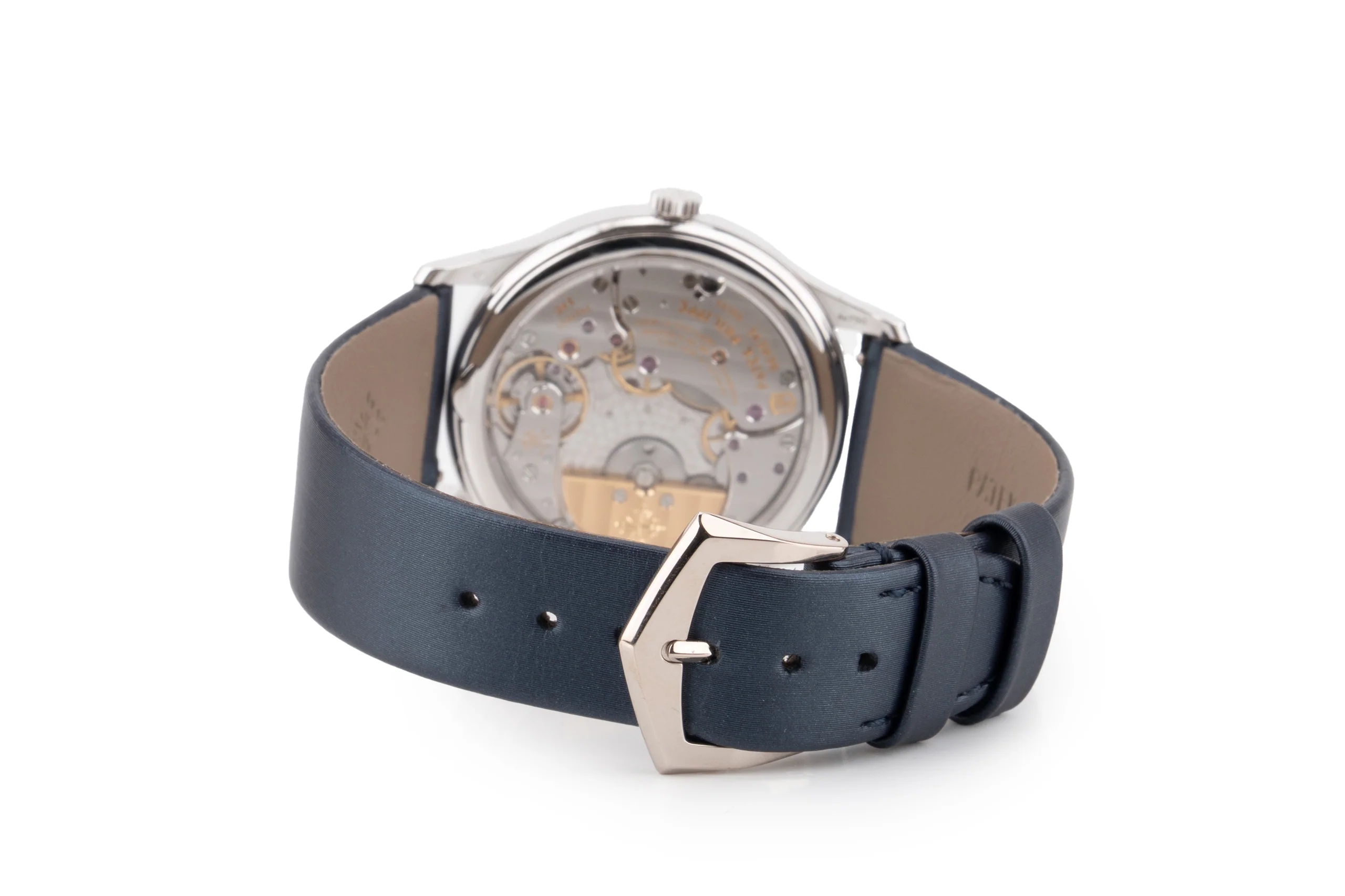 Patek Philippe Calatrava	Ref- 4997-200G-001 Guilloche Laque Or Gris Blue Indigo 35mm - Image 3
