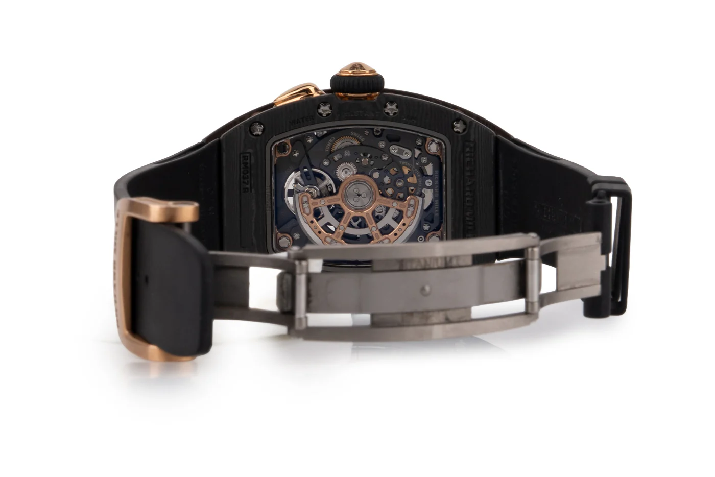 Richard Mille 		 RM037 RG-CA-TPT 			Rubber Strap - Image 3
