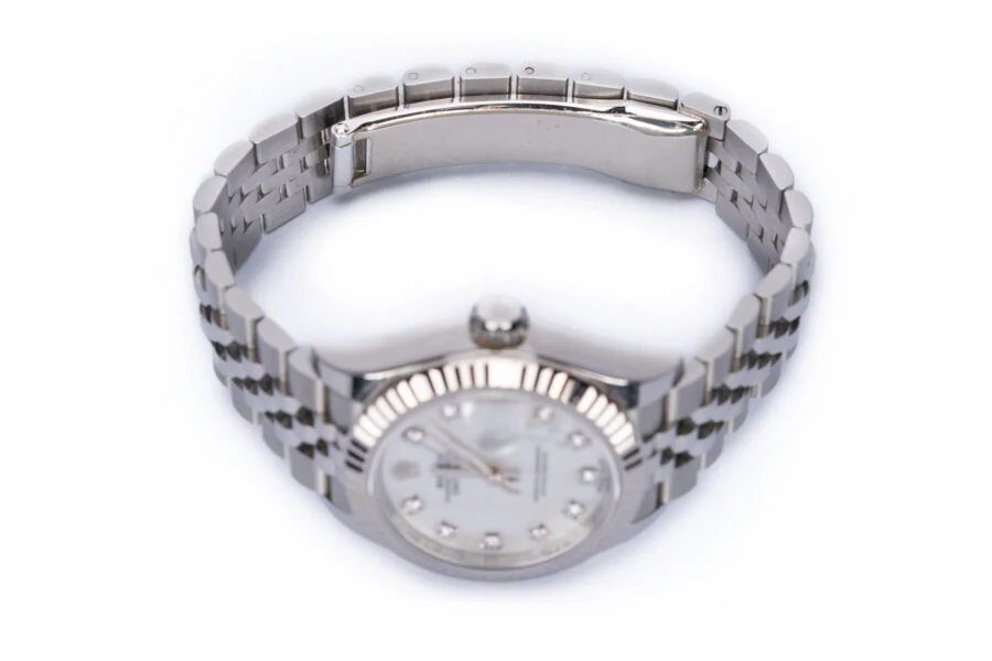 Rolex Datejust 28mm Mop Diamond Jubilee Bracelet - Image 9