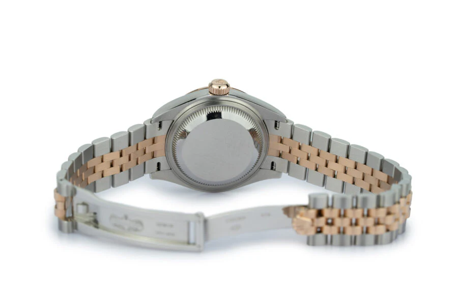Rolex Lady-Datejust 28mm Green Diamond Dial Jubilee Bracelet | Ref 279171 - Image 7