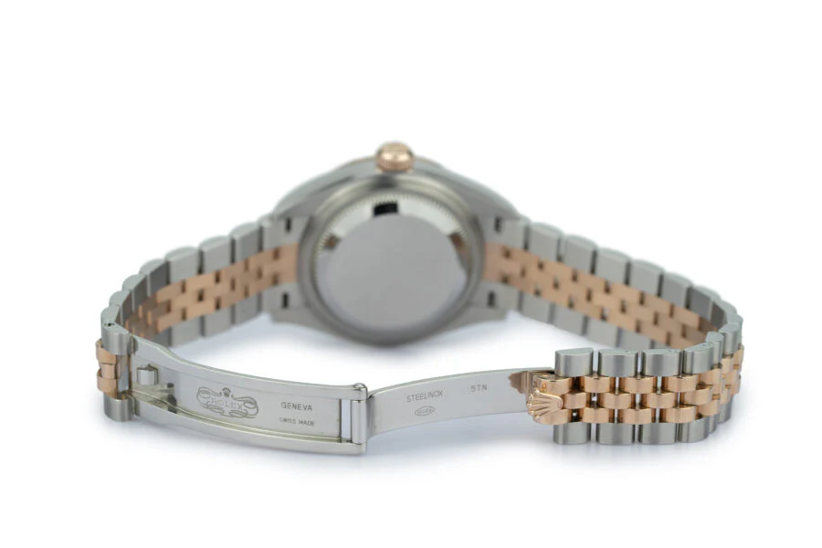 Rolex Lady-Datejust 28mm Green Diamond Dial Jubilee Bracelet | Ref 279171 - Image 8