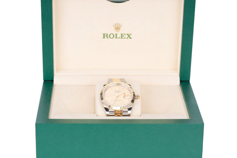 Rolex Oyster Datejust 41mm Yellow Rolesor 126333 - Image 8