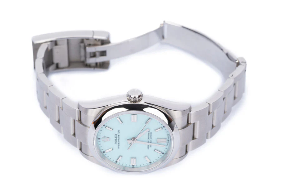 Rolex Oyster Perpetual Tiffany Blue 36mm - Image 5