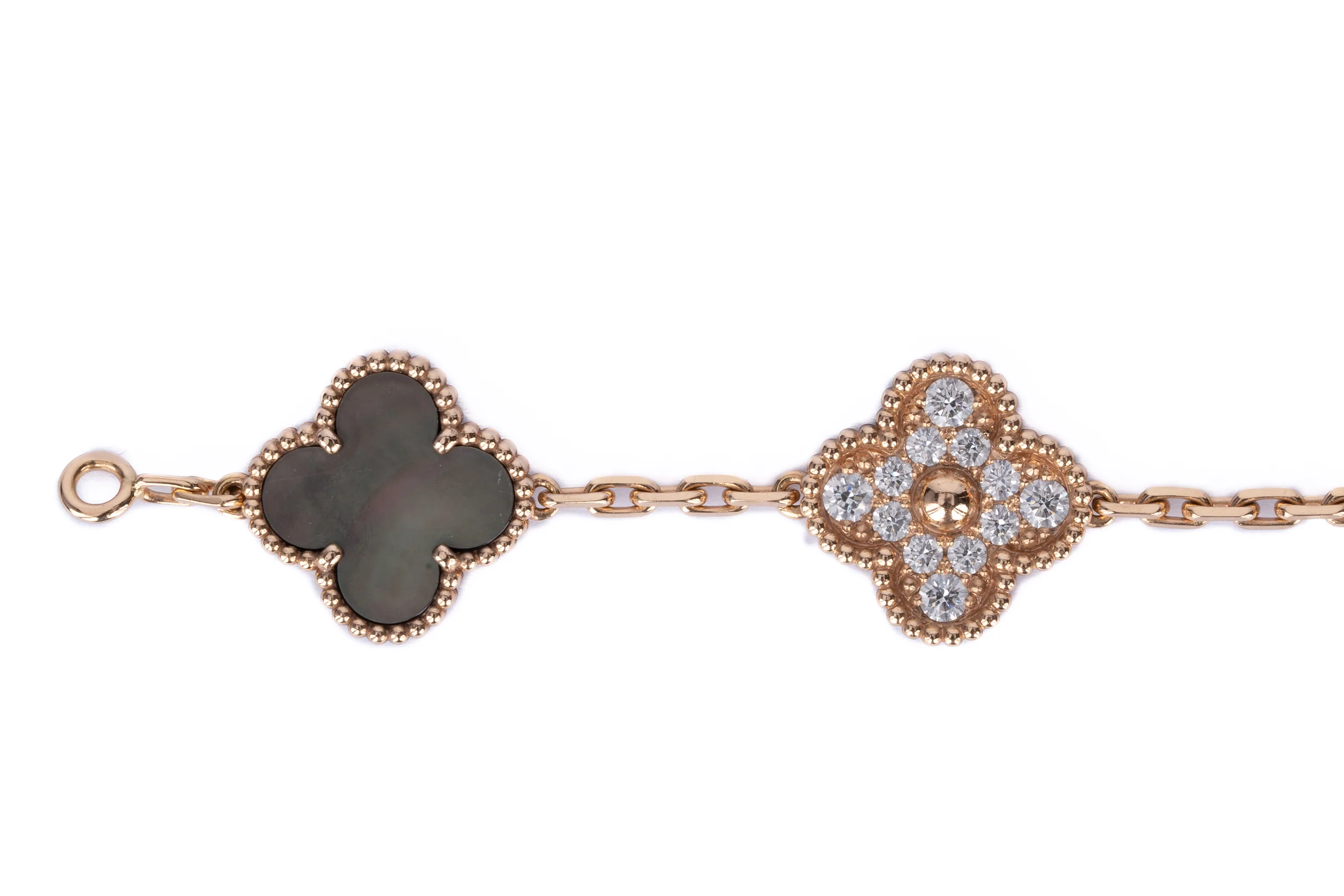 Van Cleef And Arpels Alhambra Vintage Bracelet 5 Motifs - Image 5