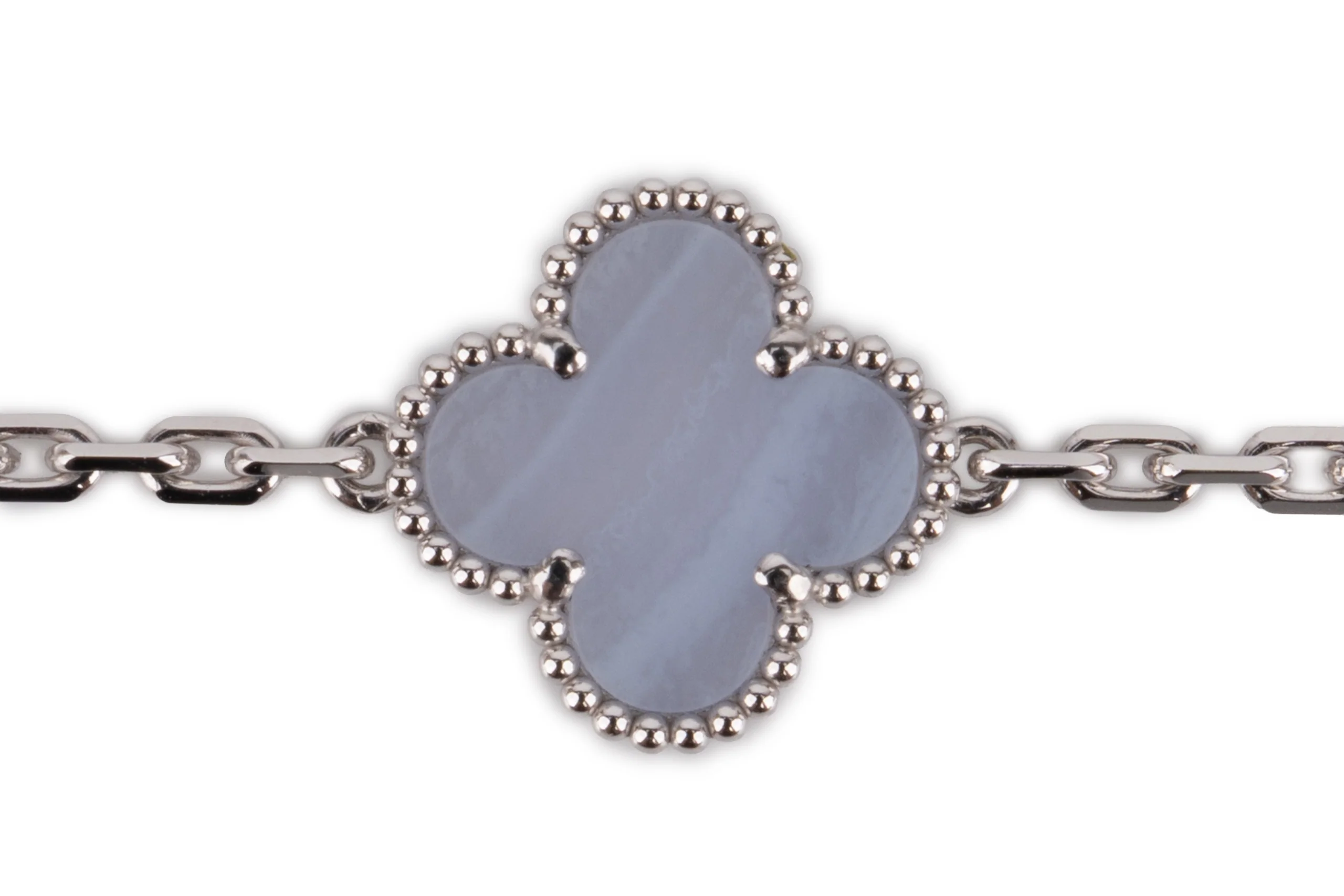 Van Cleef And Arpels Bracelet	5 Motif	White Gold - Image 2